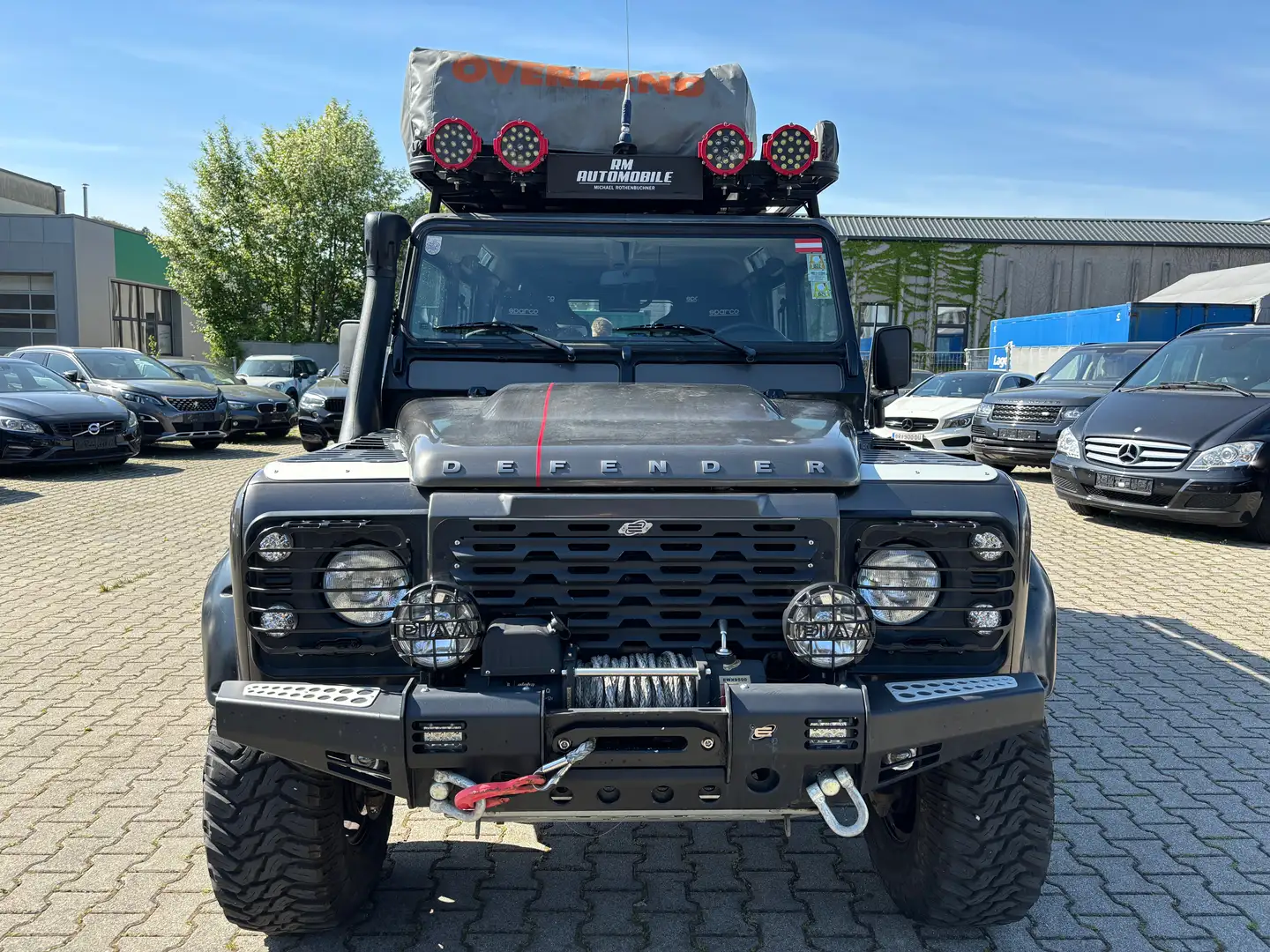 Land Rover Defender 110 S Crew Cab *Dachzelt*Winde*Sparcositze* Schwarz - 2