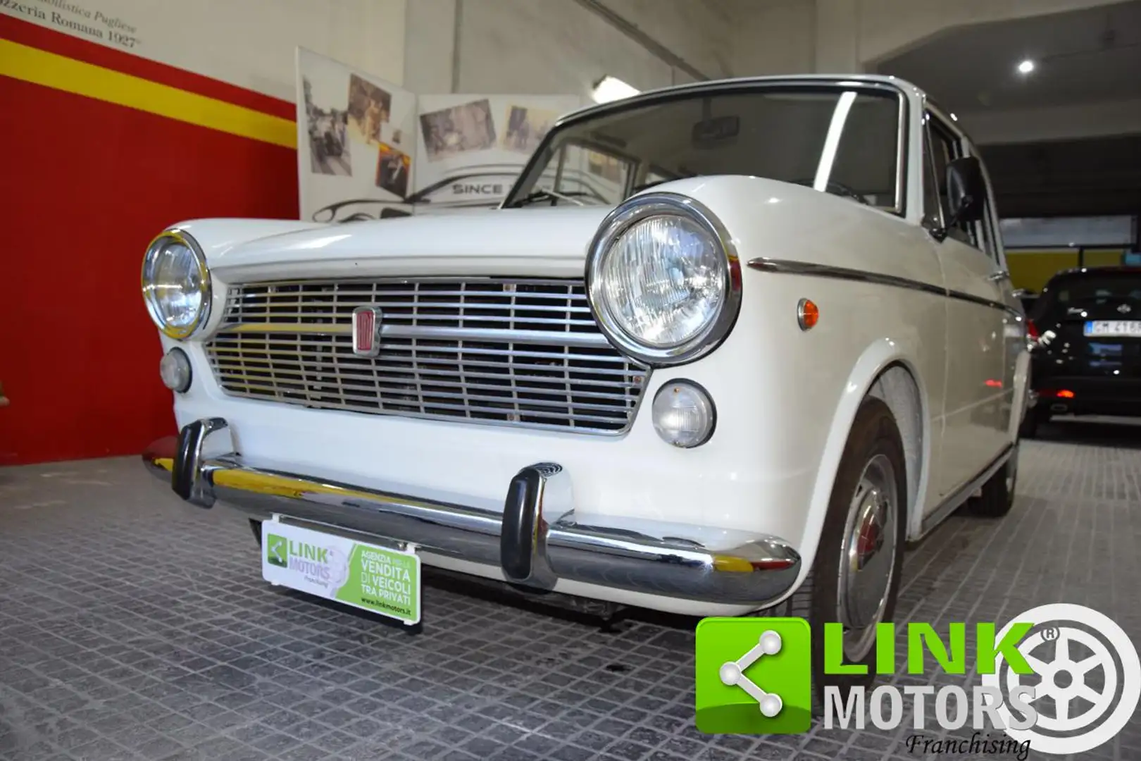 Fiat 1100 BERLINA 1100R Blanc - 2