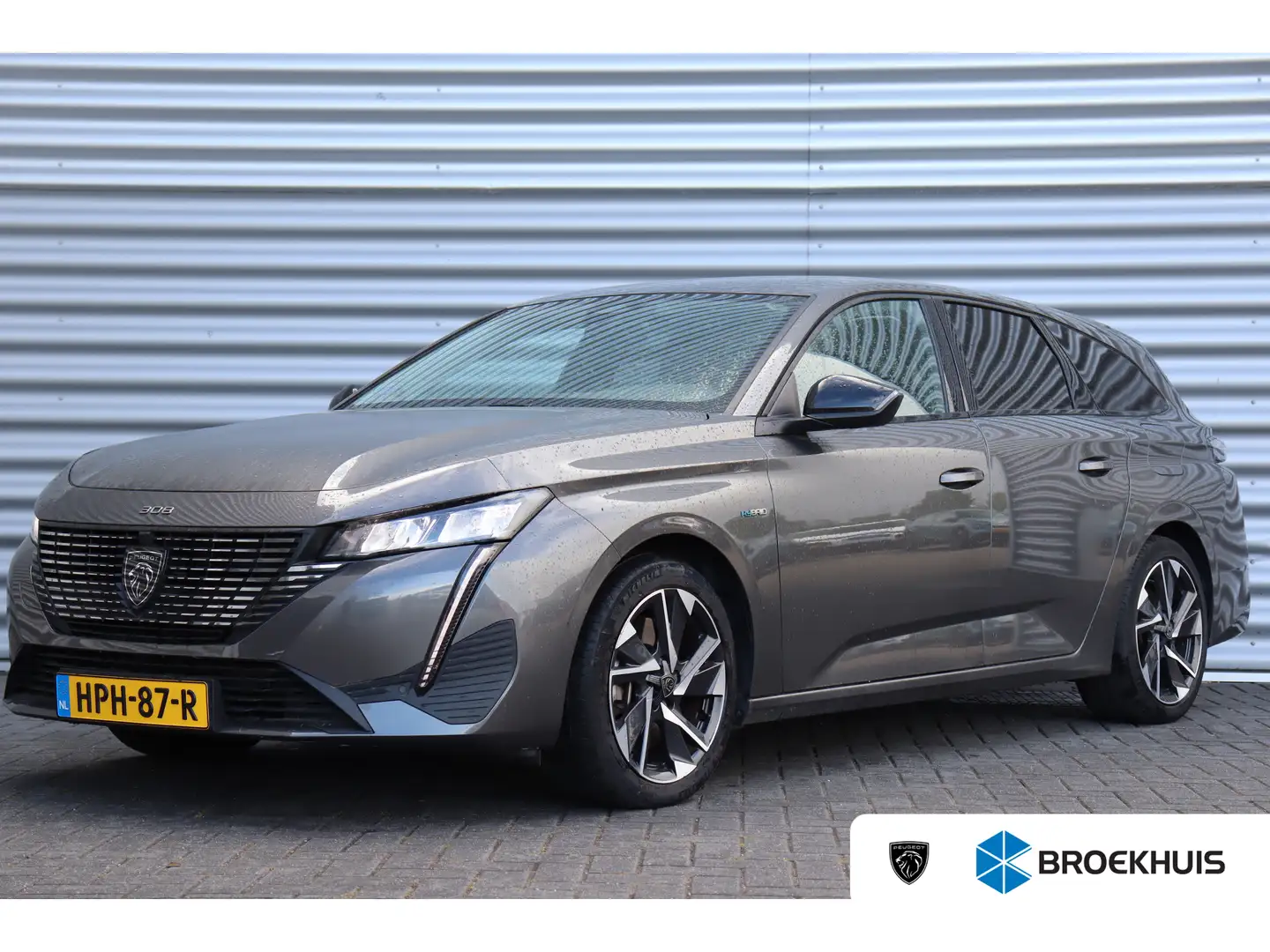 Peugeot 308 SW 1.6 HYBRID 180PK ALLURE PACK AUTOMAAT / NAVI / Grijs - 1