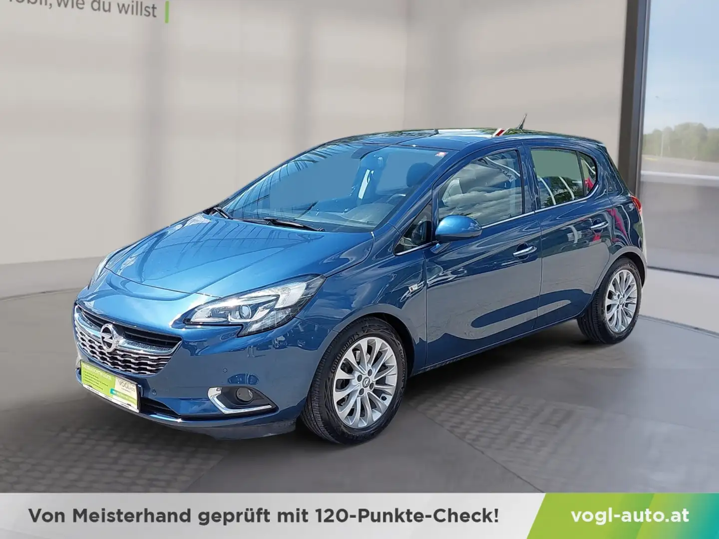 Opel Corsa 1,0 Turbo Ecotec Cosmo Blau - 1
