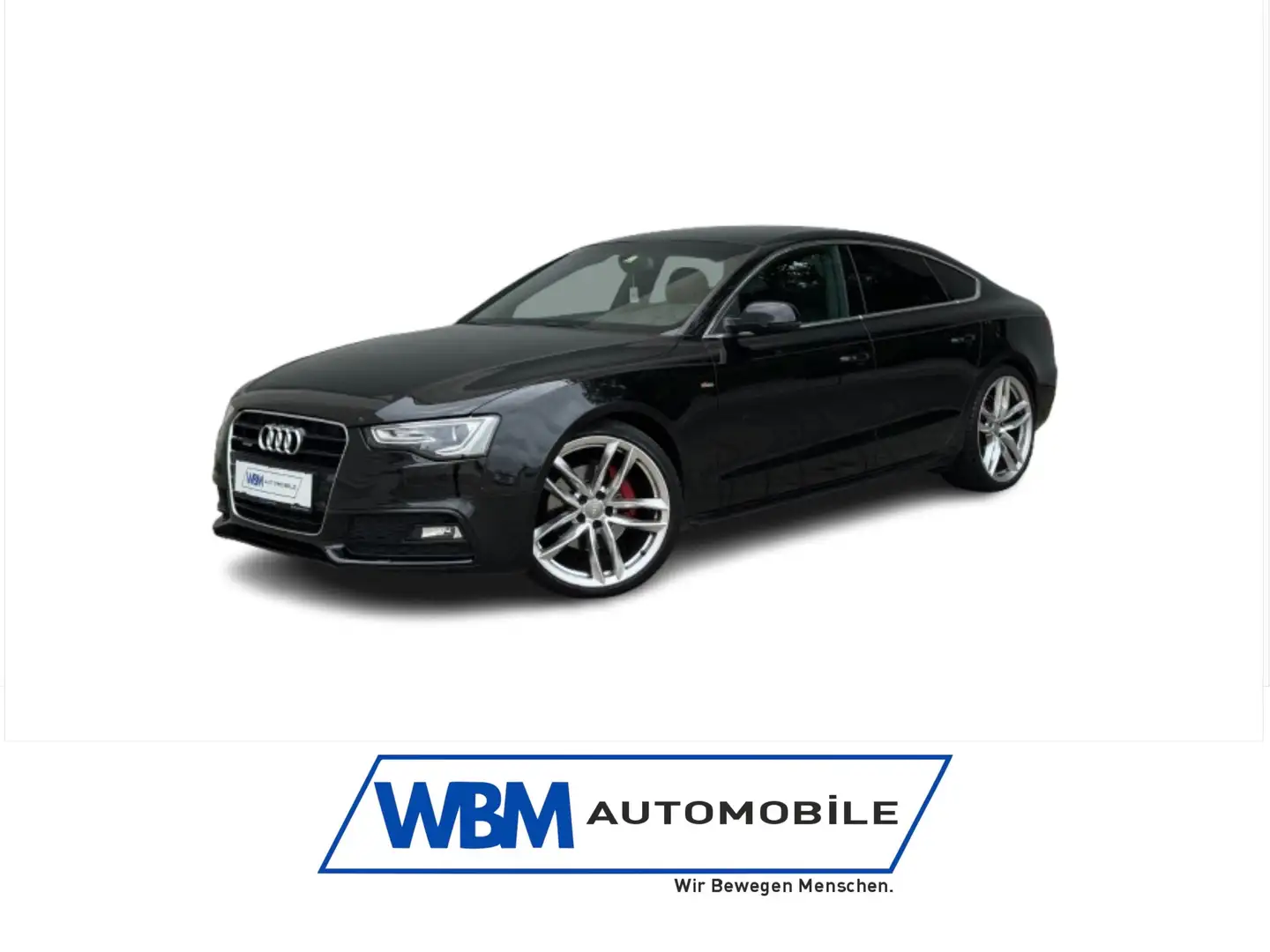 Audi A5 3,0 TDI quattro Sport S-tronic 3xS-Line /ACC/RFK Schwarz - 1