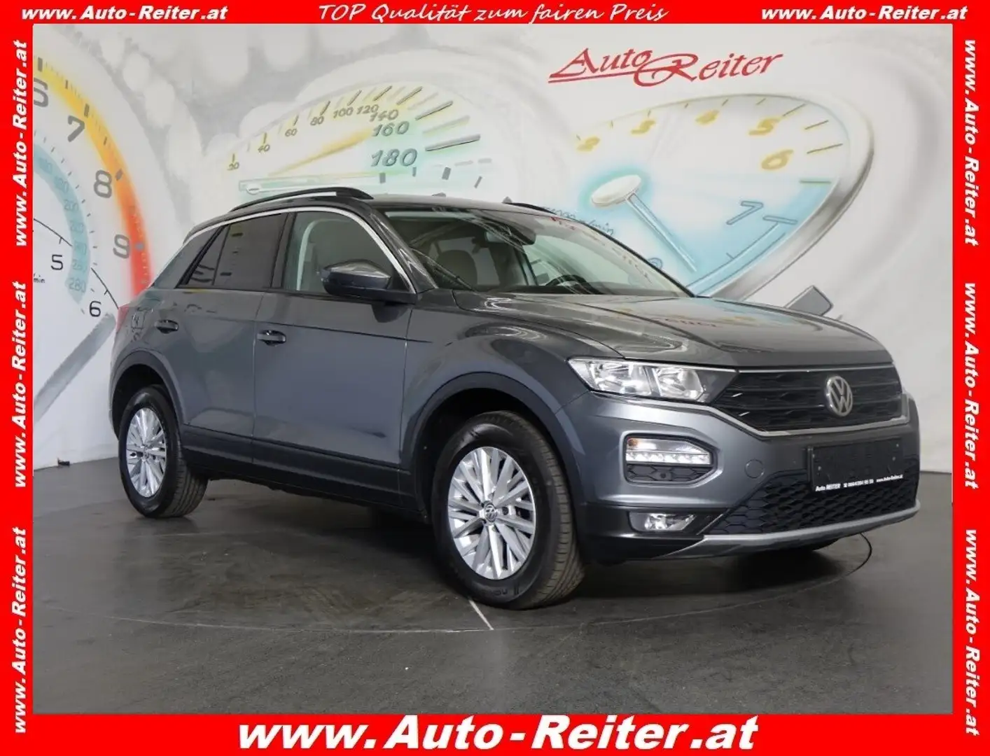 Volkswagen T-Roc 1,6 TDI SCR Design *ACC, CARPLAY, PDC* Grau - 1