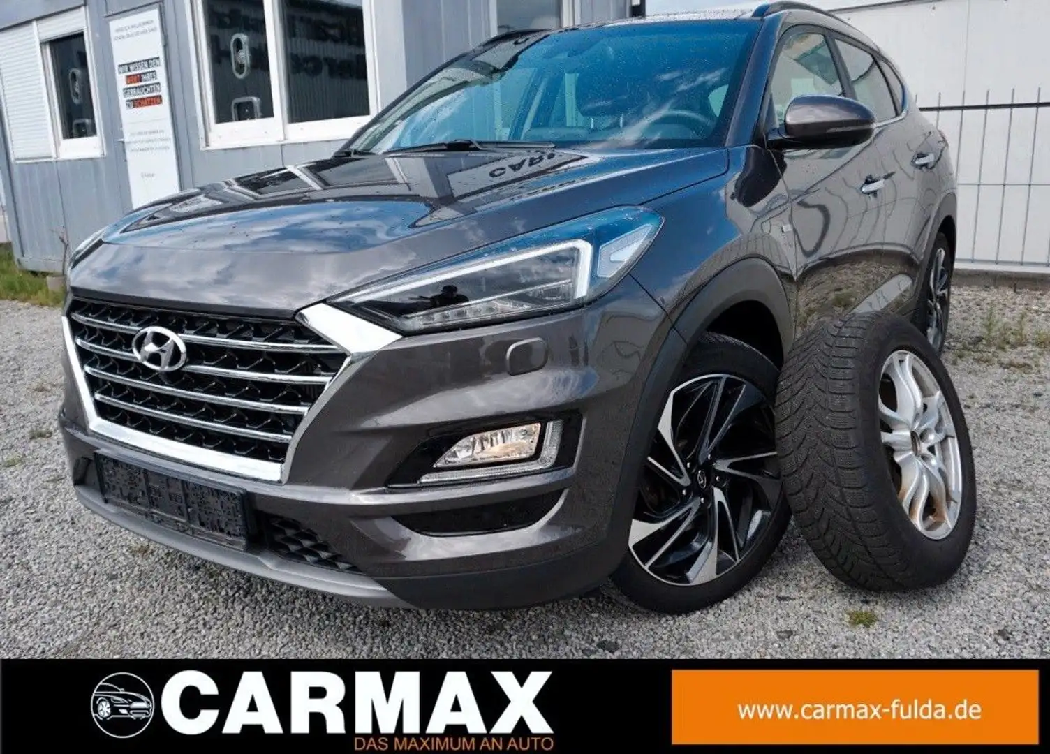 Hyundai TUCSON Premium 4WD,Leder,Navi,Panorama,LED,AHK Grey - 1