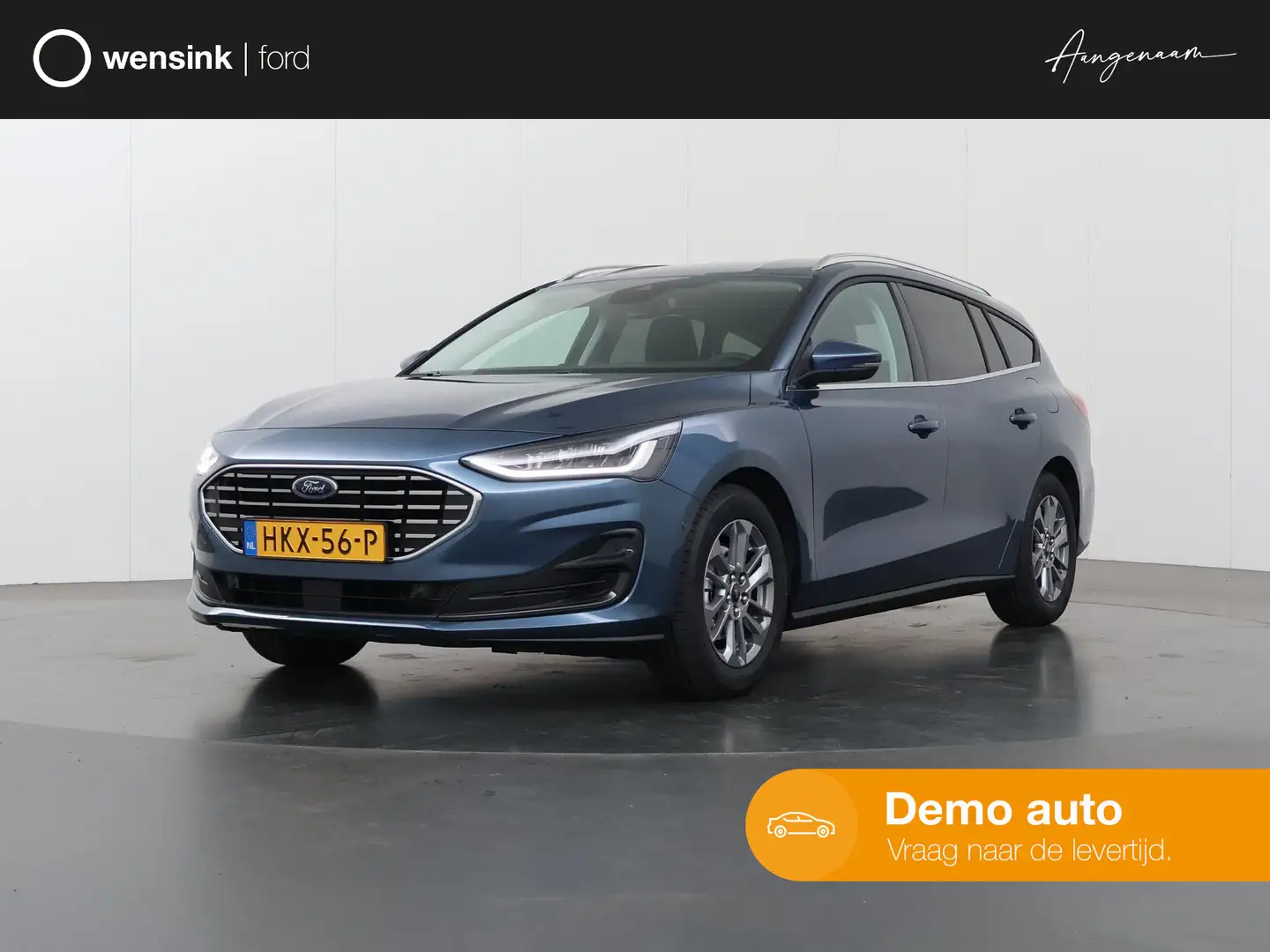Ford Focus Wagon 1.0 EcoBoost Hybrid Titanium | Navigatie | S Bleu - 1