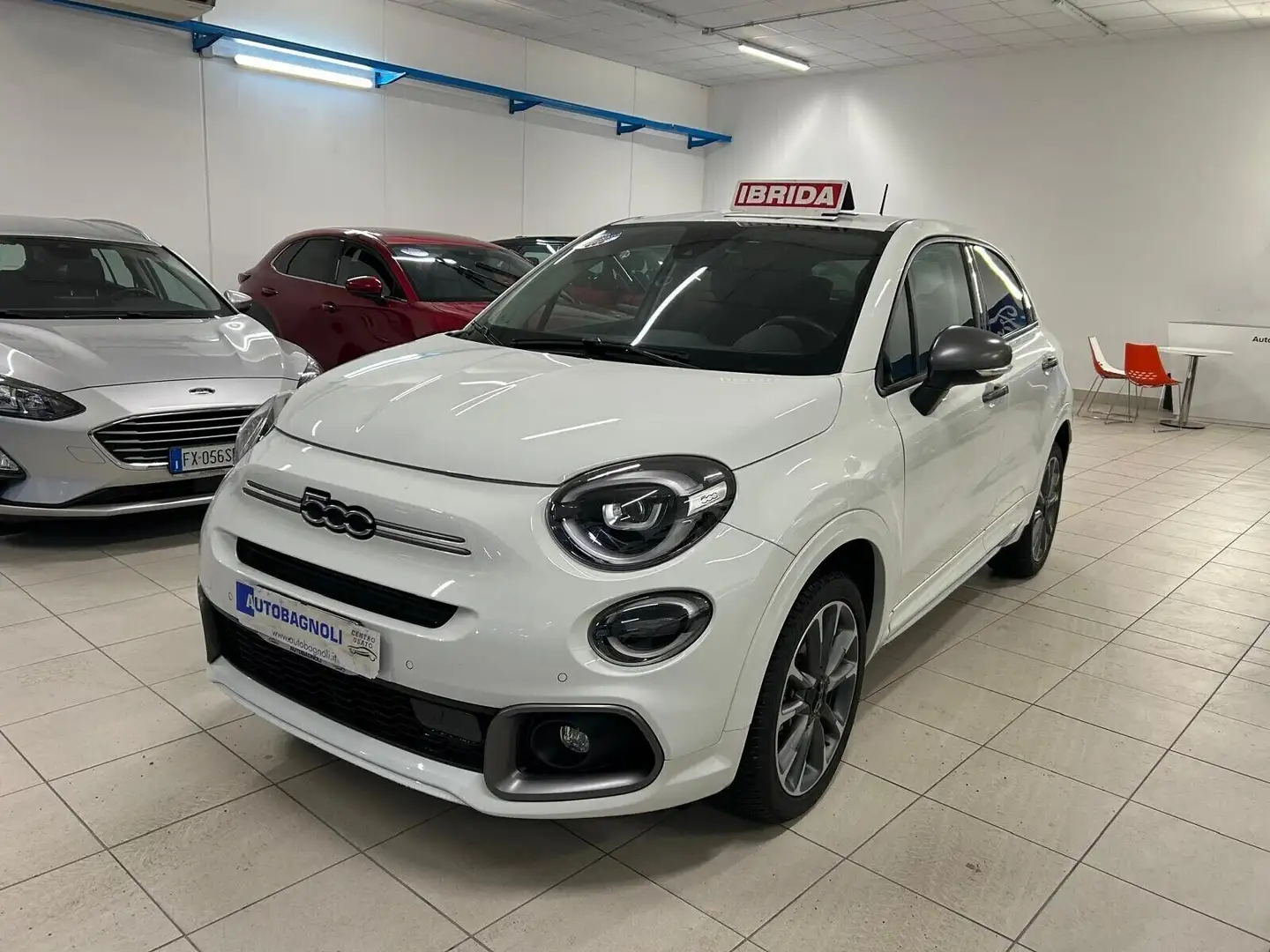 Fiat 500X SPORT 1.5 T4 Hybrid DCT SPOTICAR Blanc - 1