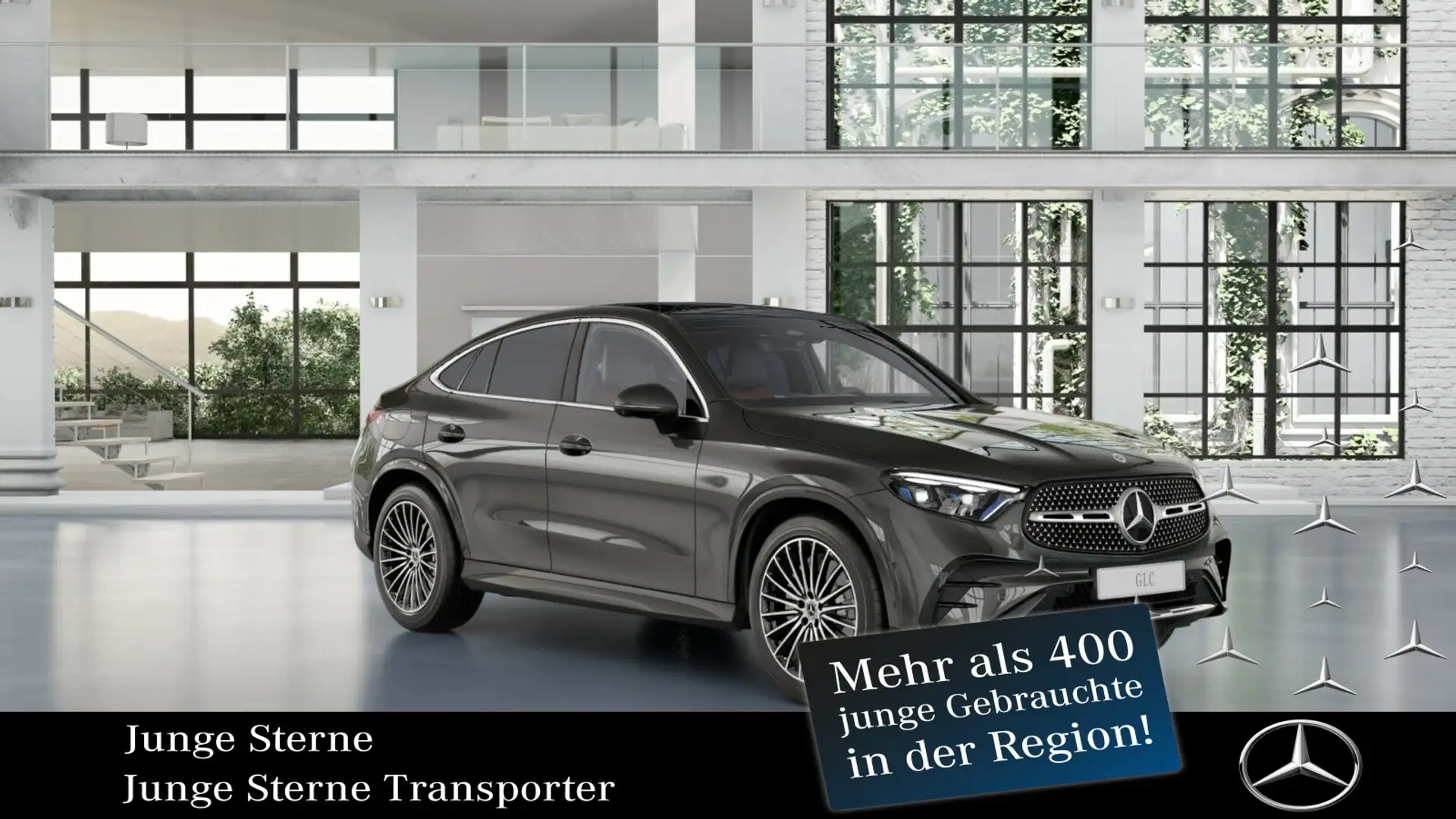 Mercedes-Benz GLC 200 GLC 200 d 4M Coupé AMG°MEMO°PANO°DIGI°SIENA°EDW° Grau - 1