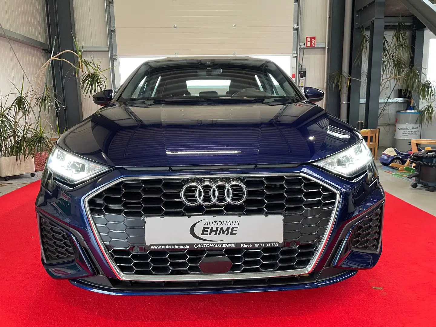 Audi A3 Sportback S line s-tronic *ACC*SIDE*SOUND*NAV Bleu - 2