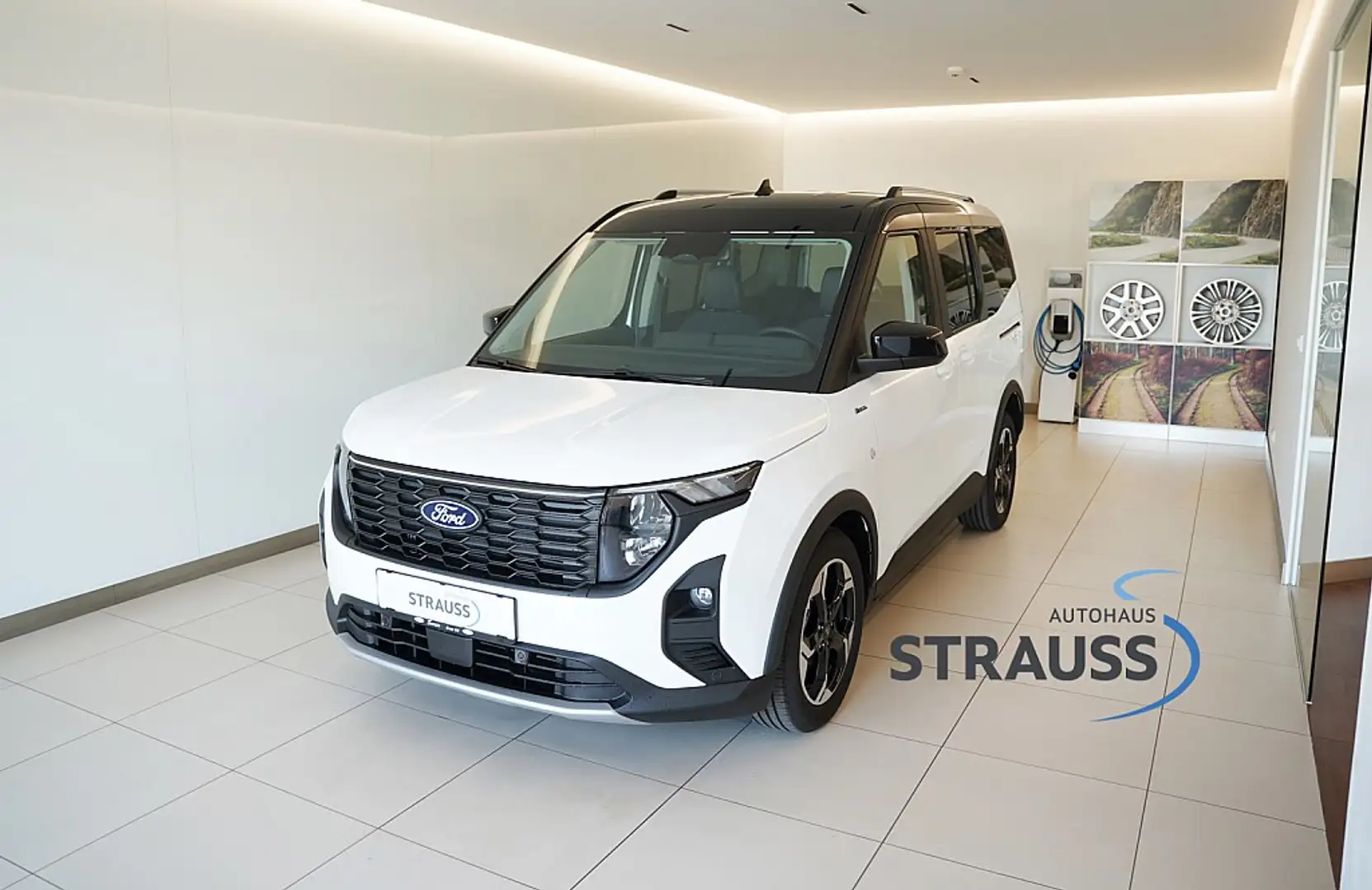 Ford Tourneo Courier ACTIVE 1.0 Ecoboost Wit - 1