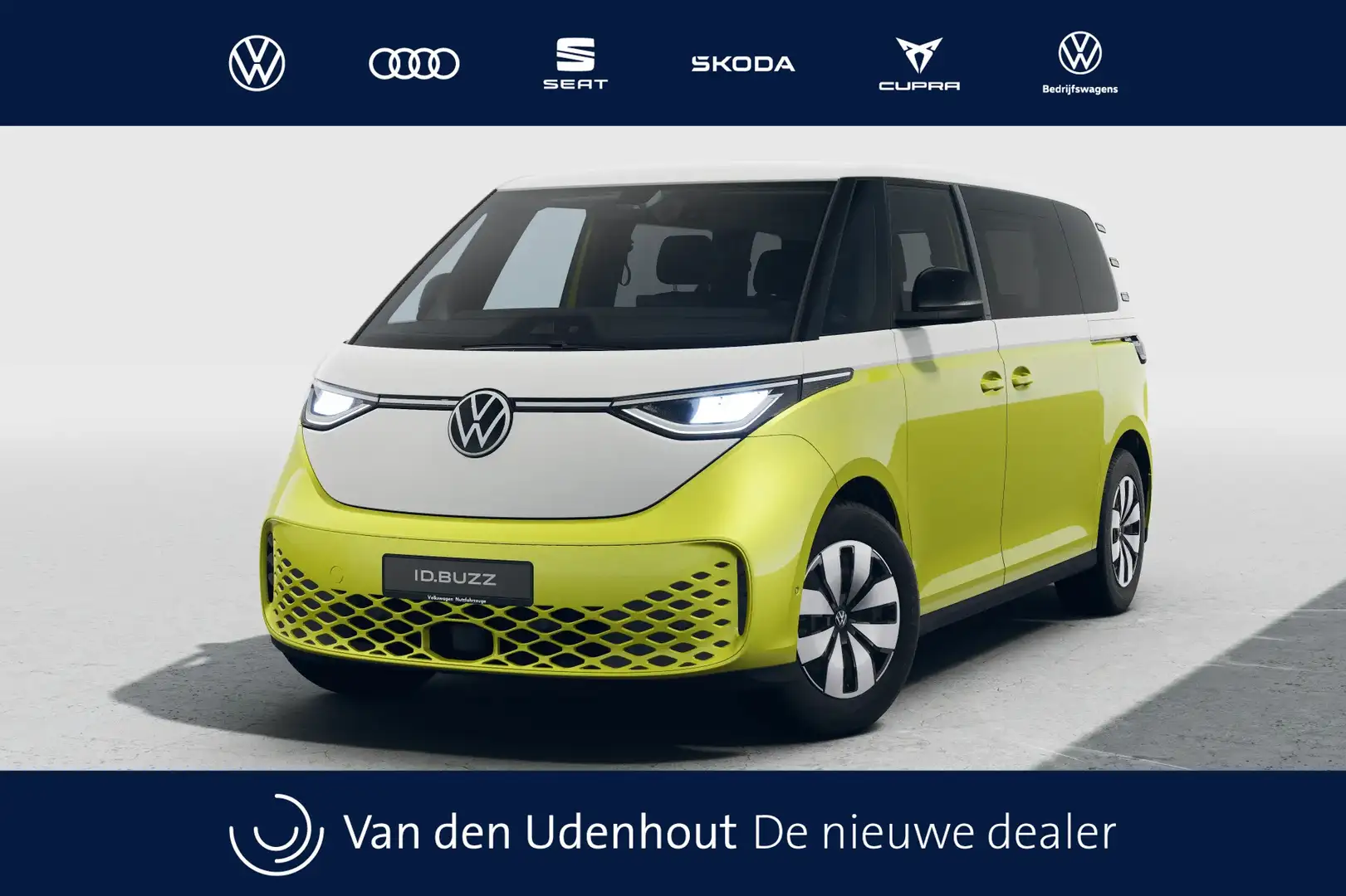 Volkswagen ID. Buzz Elektromotor 86kWh 286 1AT Pro lange wielbasis Aut Wit - 1