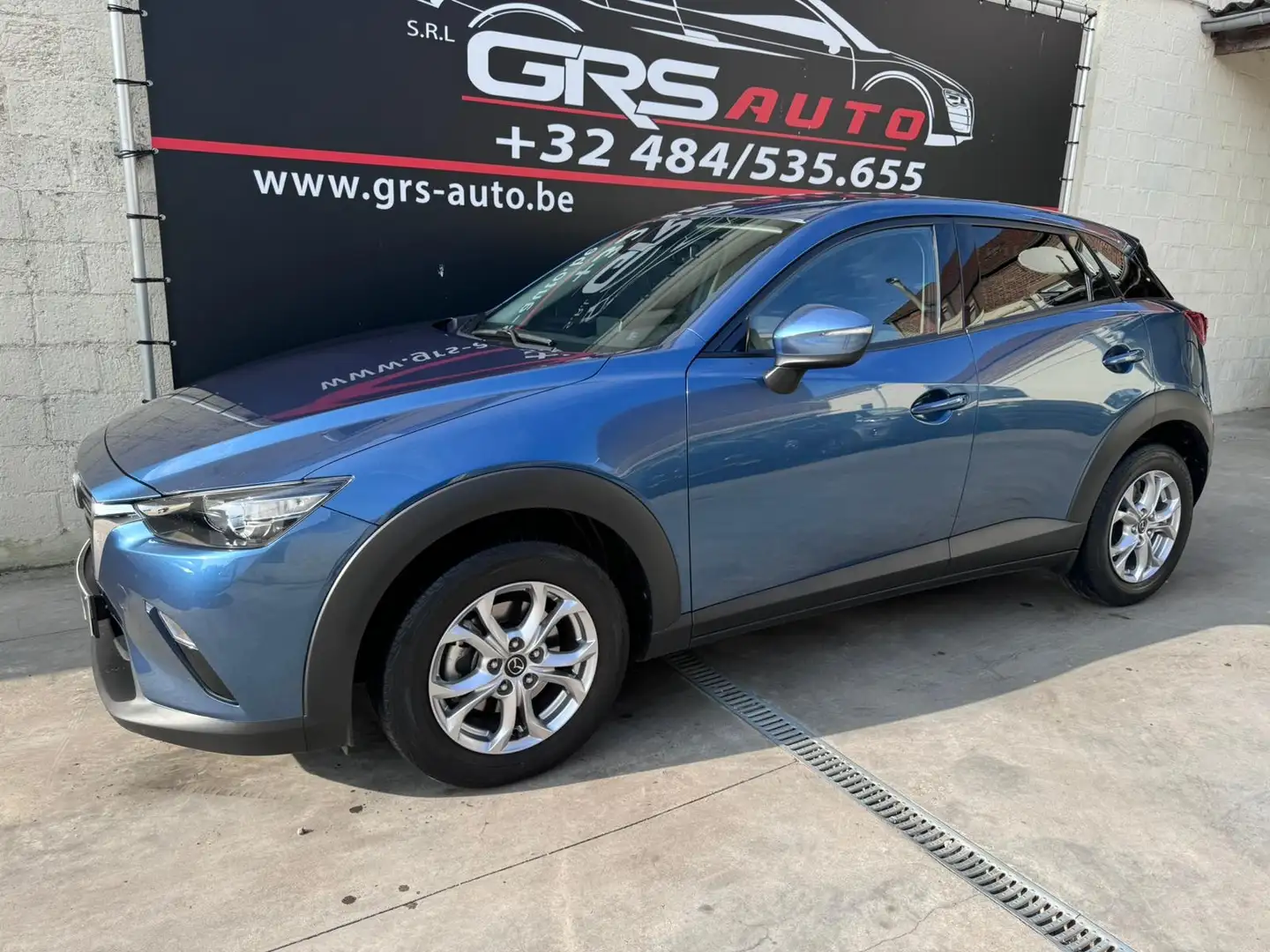 Mazda CX-3 2.0i SKYACTIV-G 2WD 1ER PROP./CARNET/GARANTIE 1AN Bleu - 2