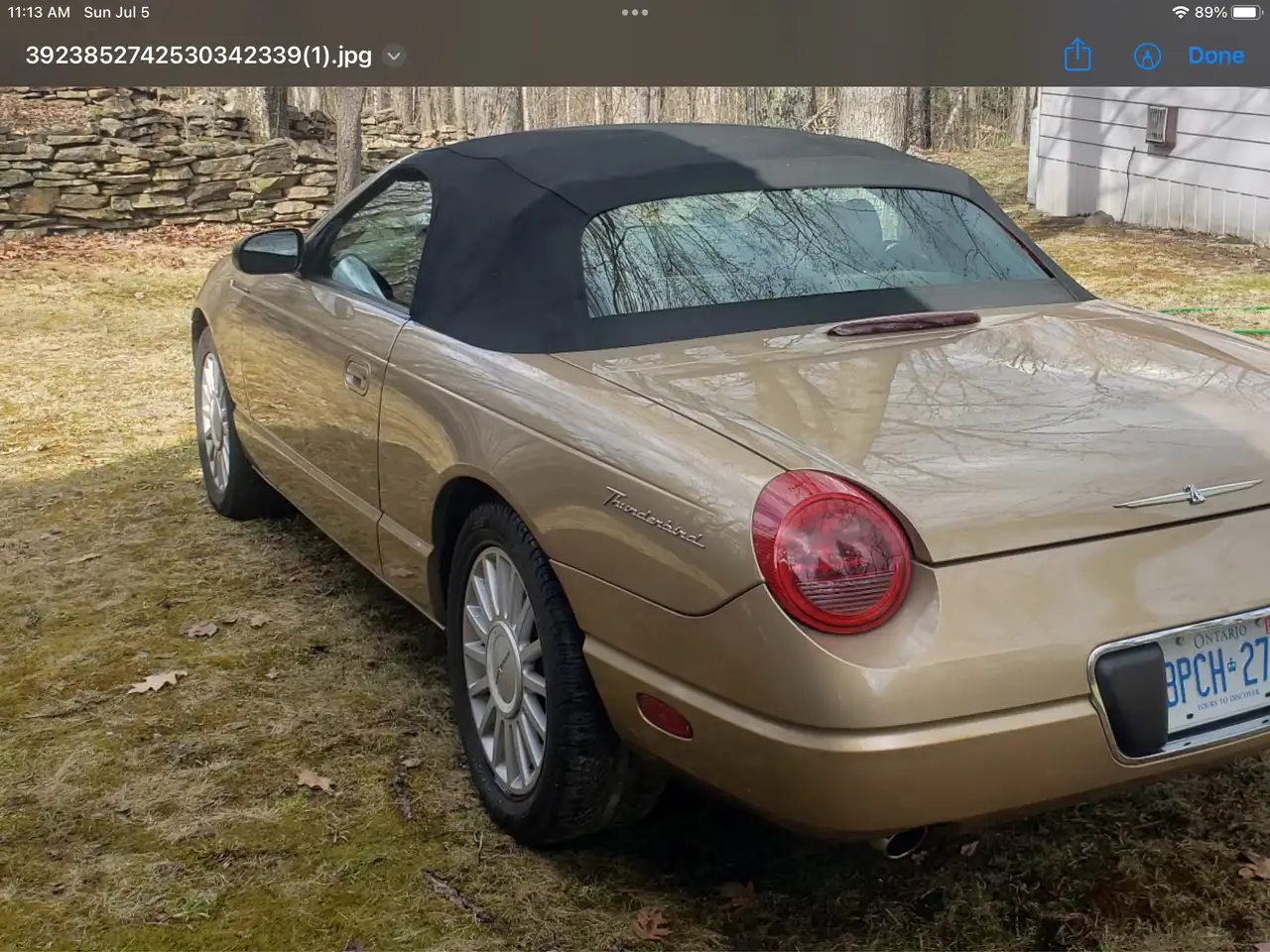 Ford Thunderbird fotografie Ford Thunderbird