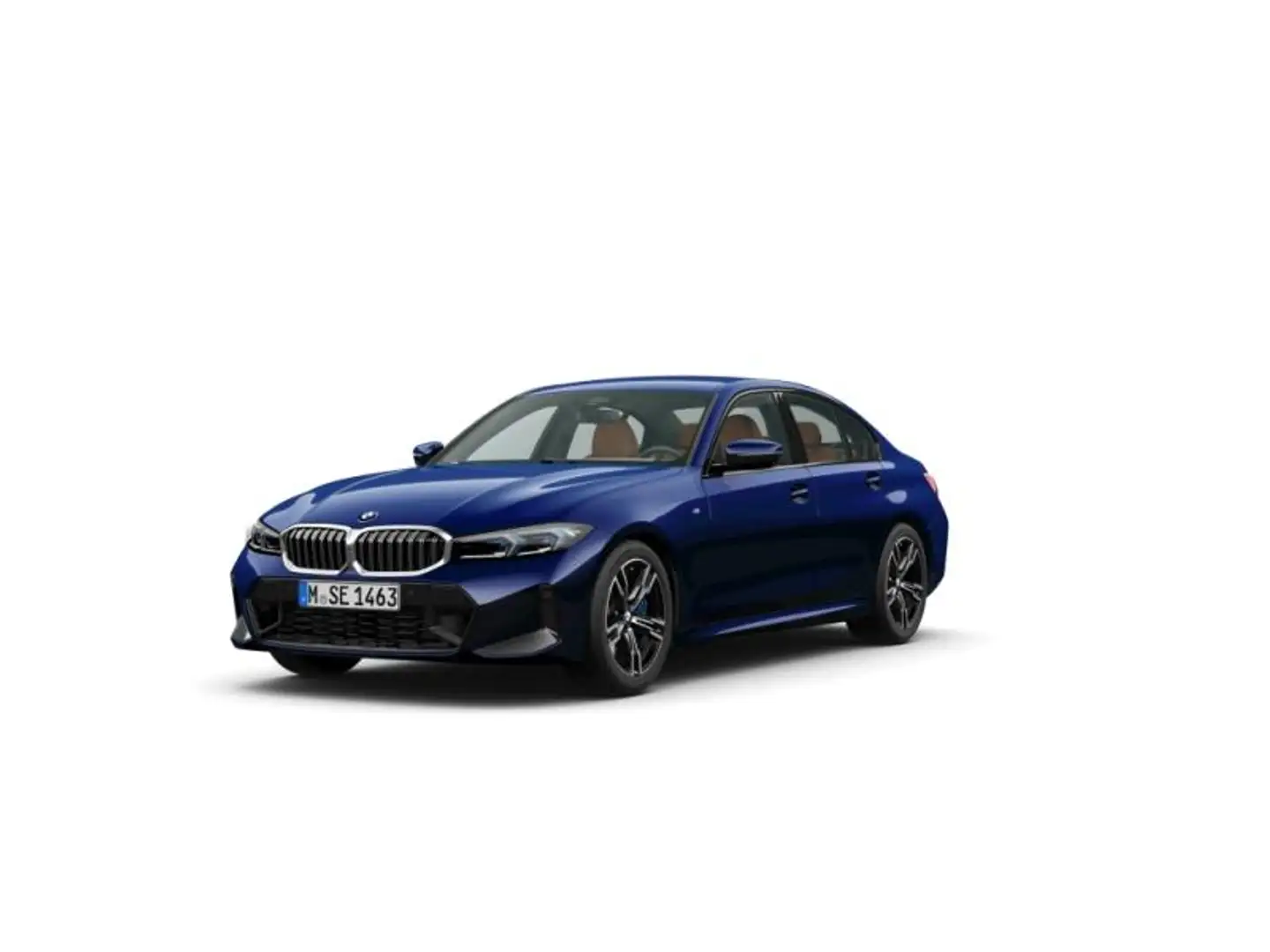 BMW 318 FACELIFT 2 - TANZANIET - M SPORT - LEDER Bleu - 1