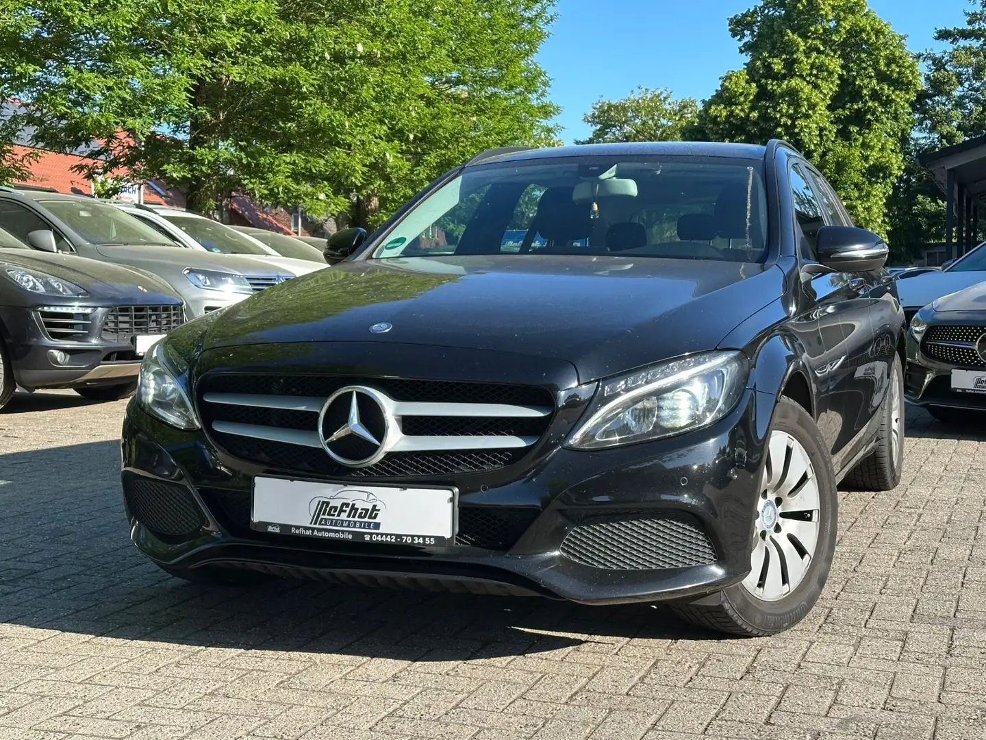 Mercedes-Benz C 200 T-Modell T/d*PDC*NAVI*SHZ*AHK*MFKL* Černá - 1