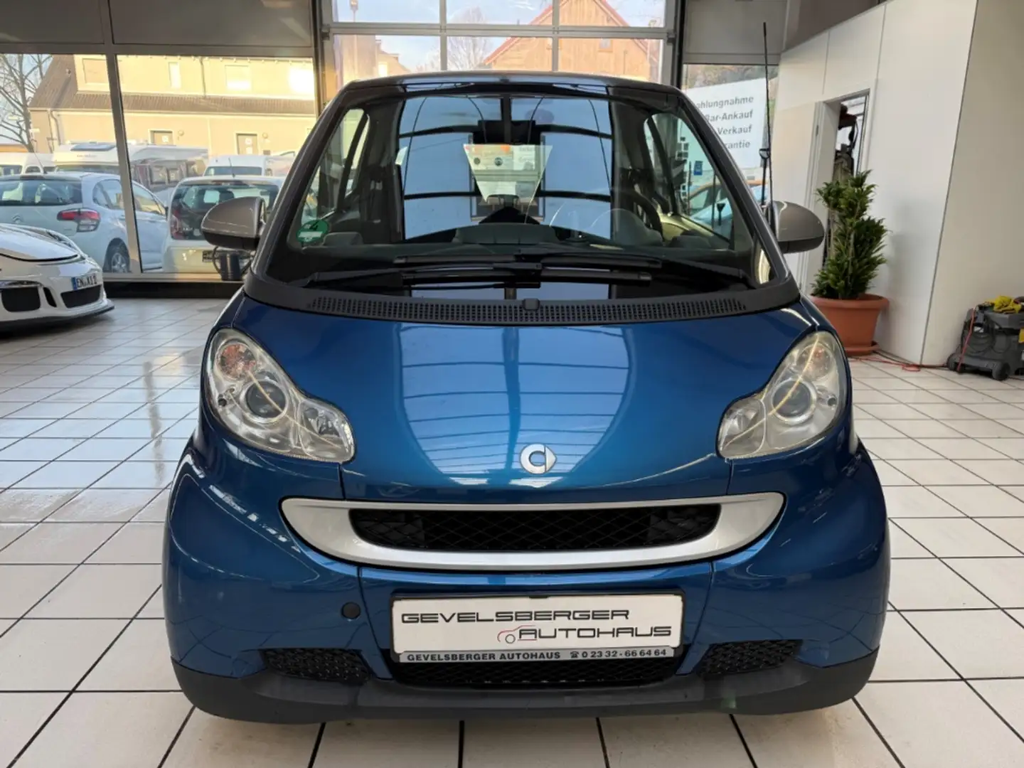 smart forTwo coupe Micro Hybrid Automatik Klimaanlage Blau - 2