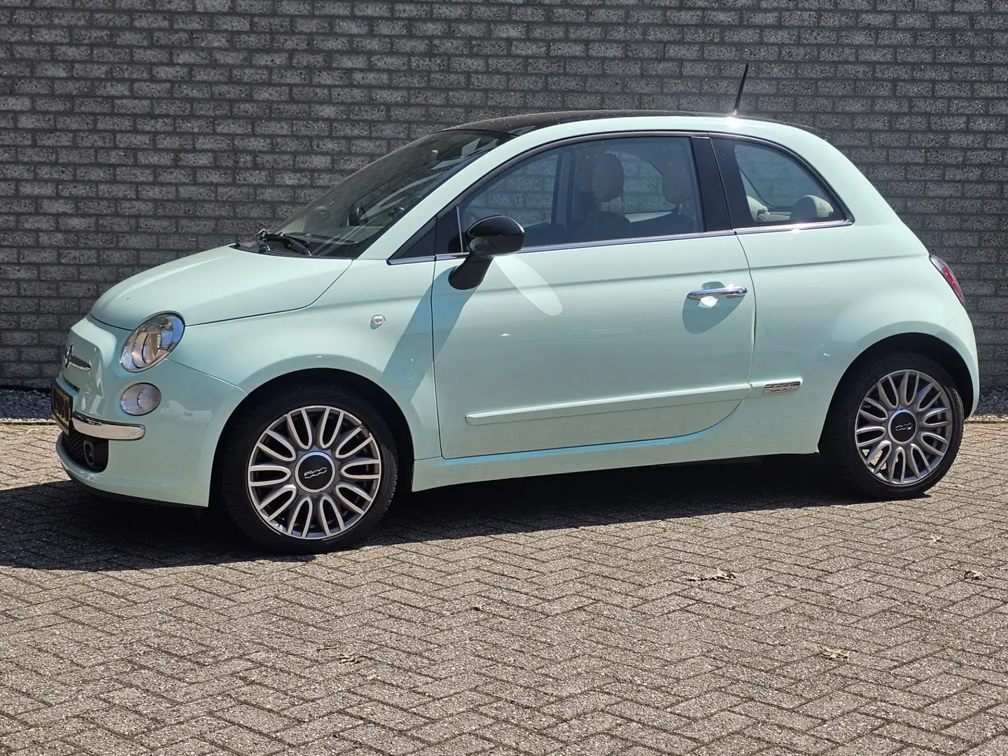 Fiat 500 0.9 TwinAir Turbo Lounge/Leer/Pano-dak/Pdc Verde - 2