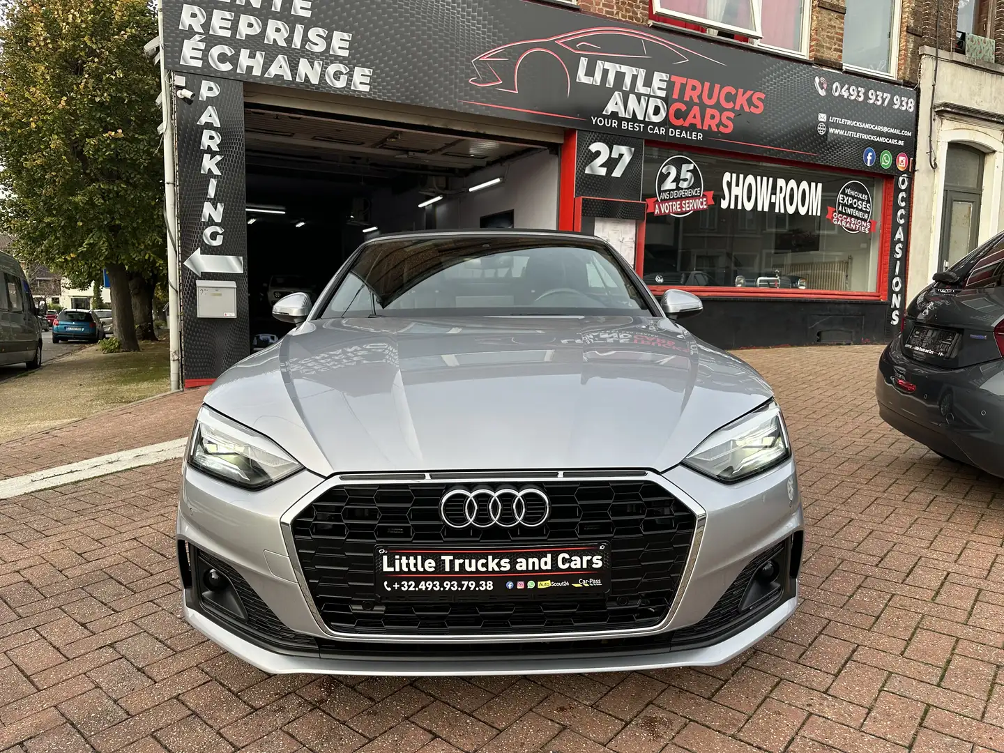 Audi A5 A5 Cabriolet 40 TDi Hyb/Diesel Business S Tronic Zilver - 2