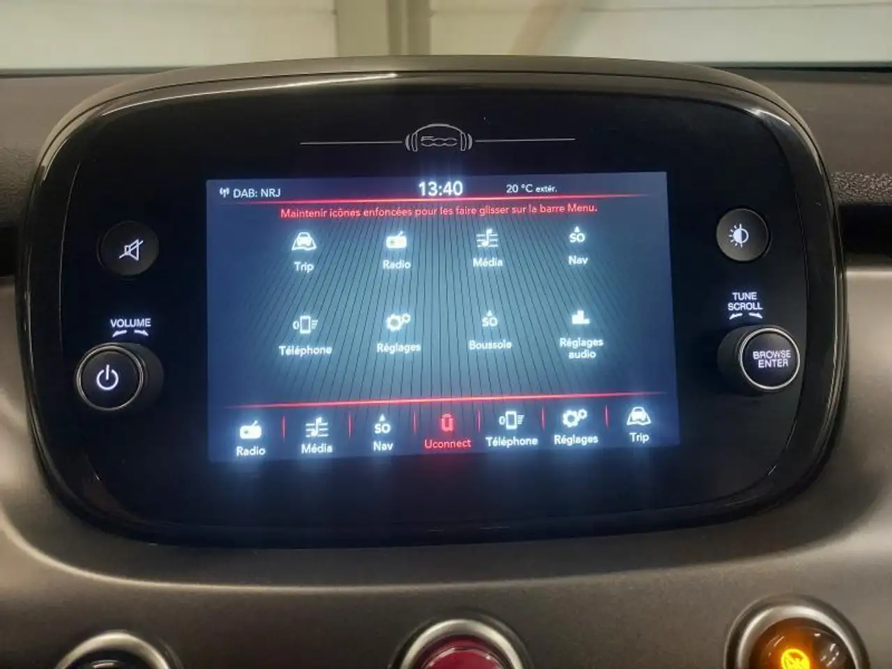 Fiat 500 X Sport 1.0i 120cv Navi/Camera/Cruise/Clim, миниатюра 20