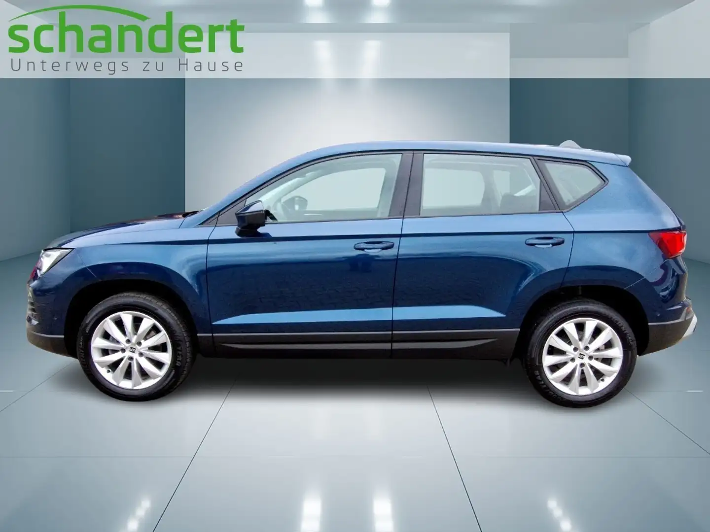 SEAT Ateca 1.5 TSI Style DSG LED Navi AHK Klimaautomatik Blau - 2