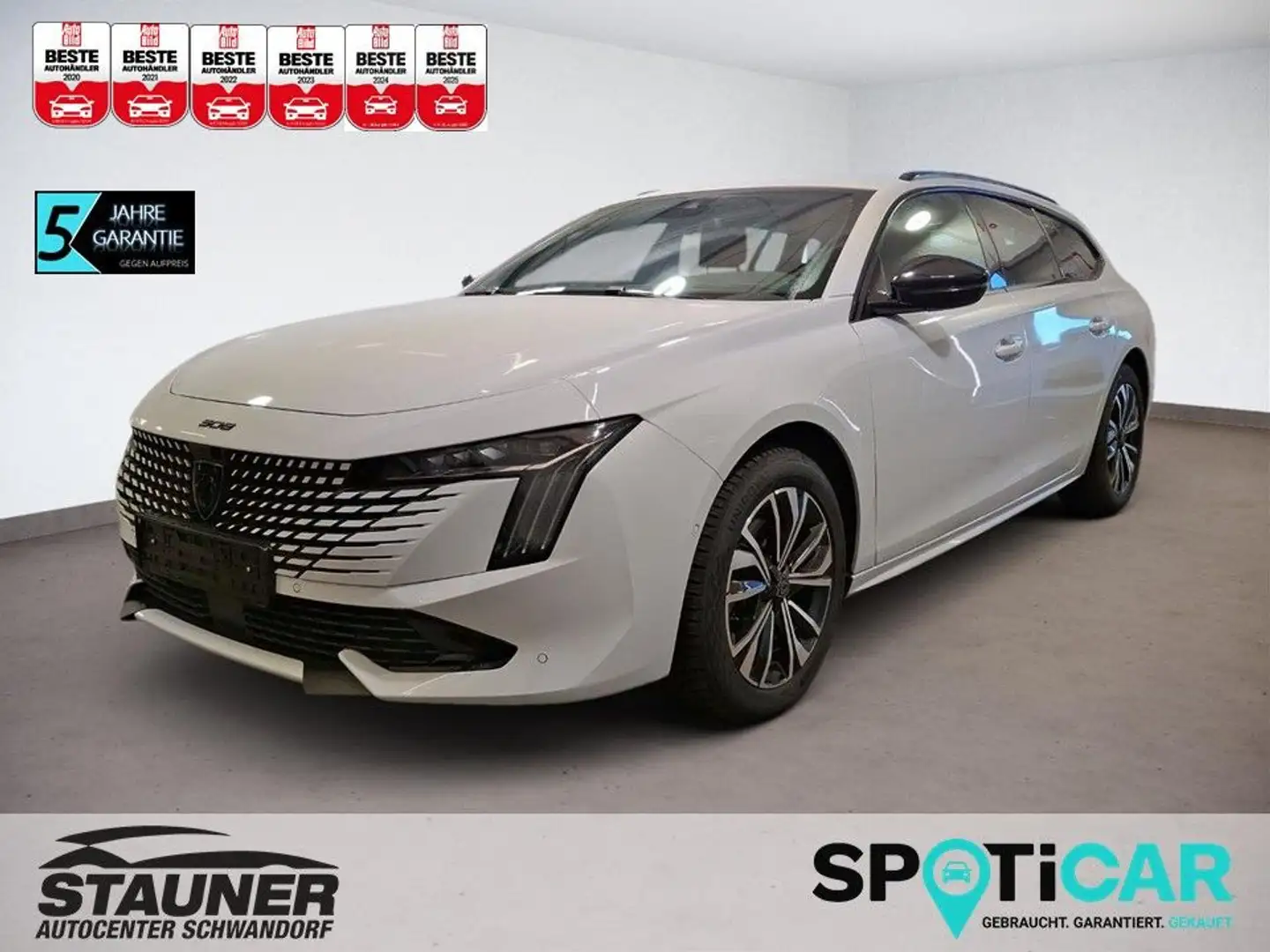 Peugeot 508 NEUER 508 SW Allure BlueHDi AT8*360°KAMERA*NAVI* Wit - 1