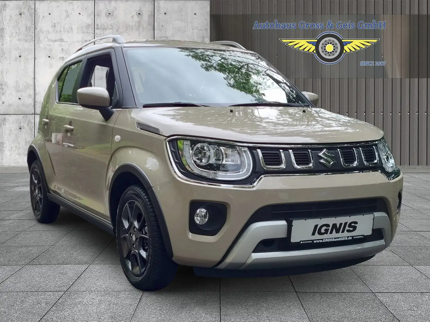 Suzuki Ignis 1.2 MH Automatik Comfort Plus Vollausstattung. Beige - 2