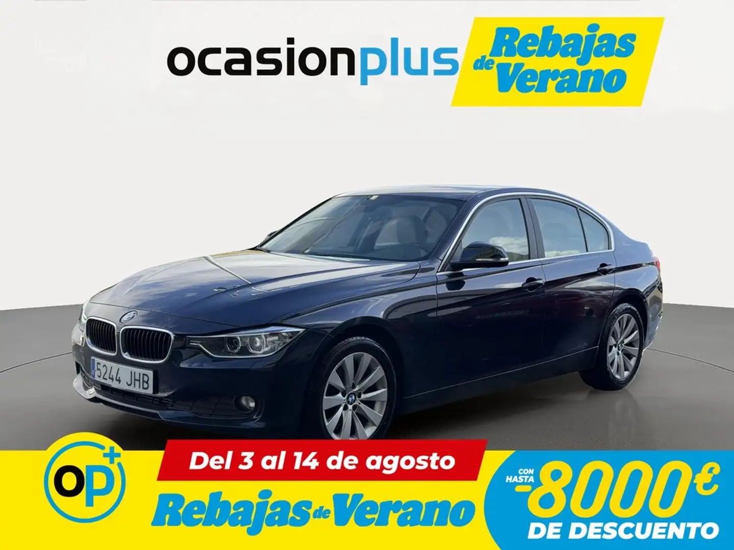BMW 318 318dA Azul - 1