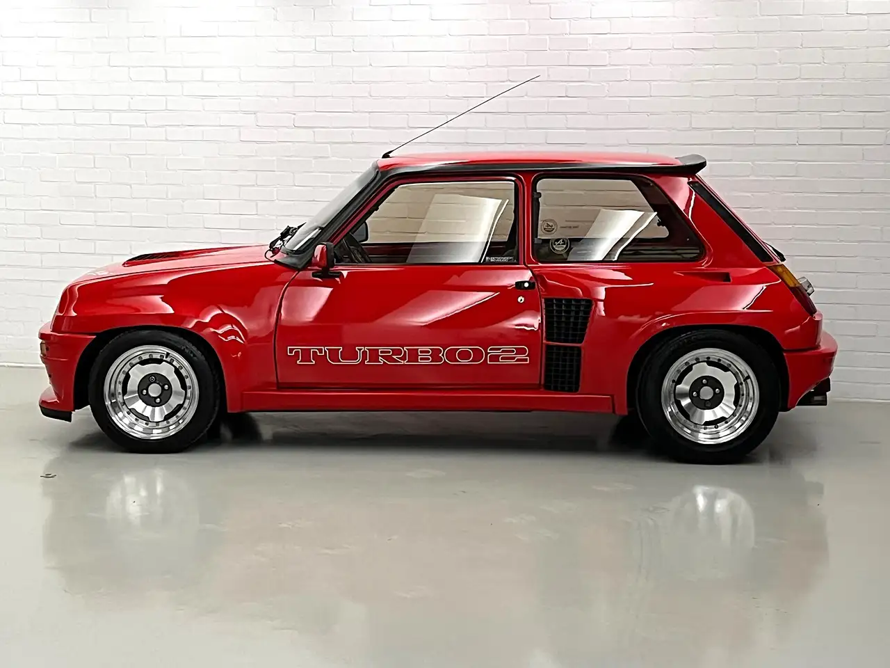Renault R 5 Turbo 2 - Turbo 1 stoelen - 3-delige Elia velgen, foto 9