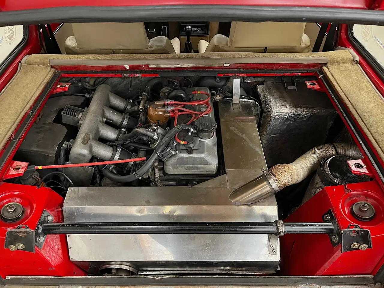 Renault R 5 Turbo 2 - Turbo 1 stoelen - 3-delige Elia velgen, foto 4