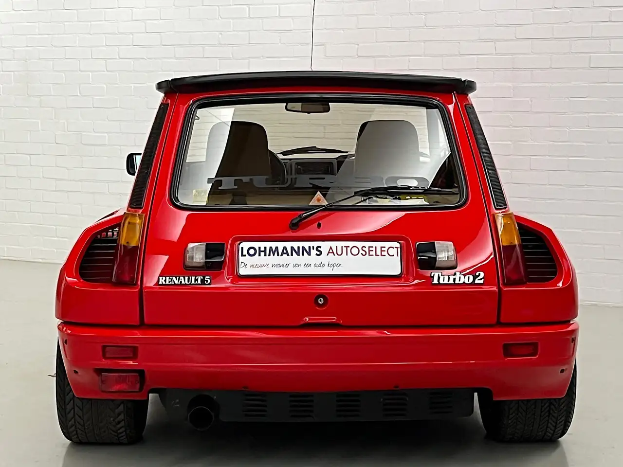 Renault R 5 Turbo 2 - Turbo 1 stoelen - 3-delige Elia velgen, foto 12