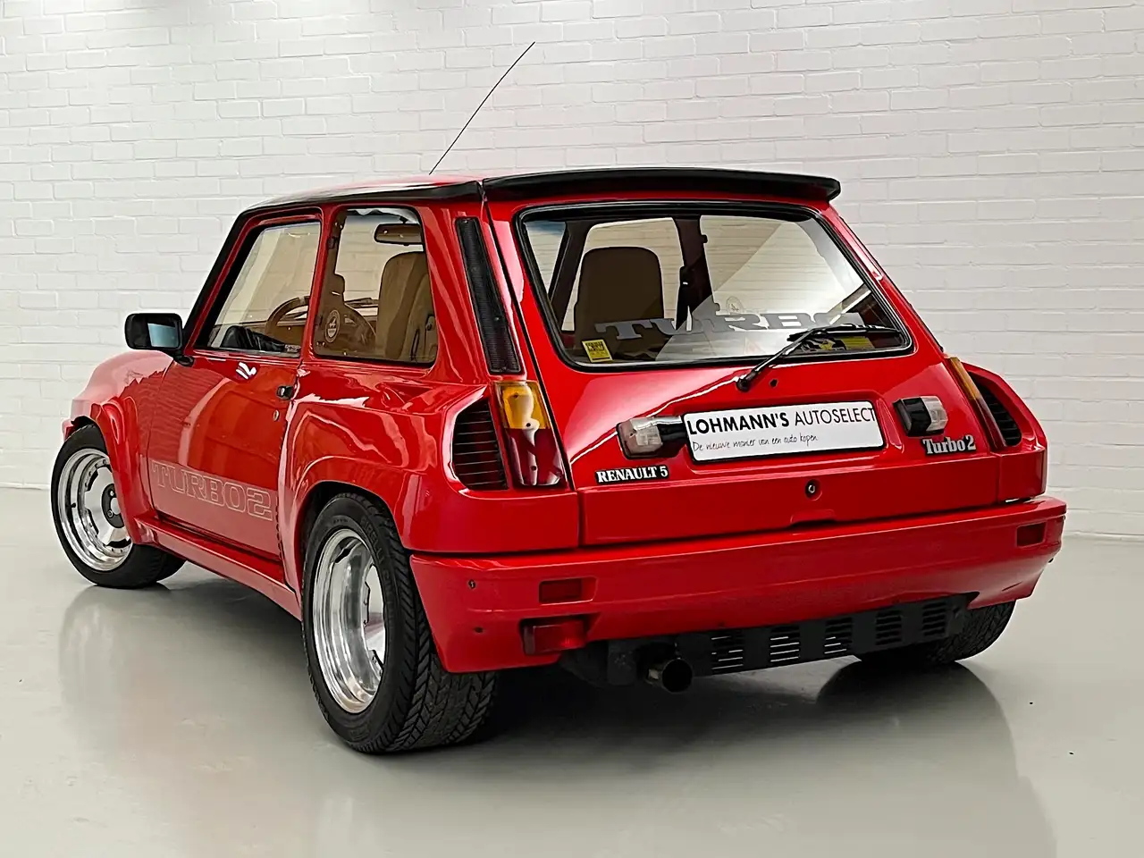 Renault R 5 Turbo 2 - Turbo 1 stoelen - 3-delige Elia velgen, foto 2