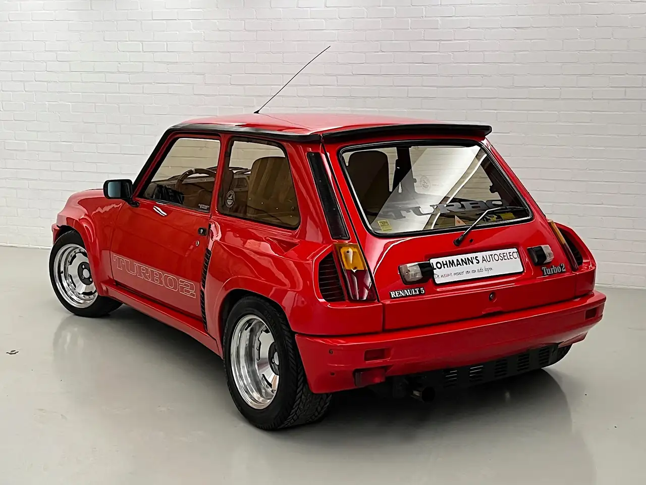 Renault R 5 Turbo 2 - Turbo 1 stoelen - 3-delige Elia velgen, foto 10