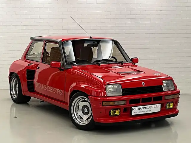 Renault R 5 Turbo 2 - Turbo 1 stoelen - 3-delige Elia velgen