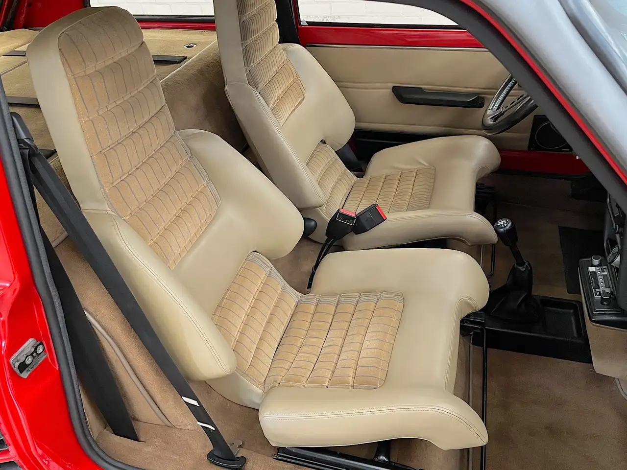 Renault R 5 Turbo 2 - Turbo 1 stoelen - 3-delige Elia velgen, foto 3