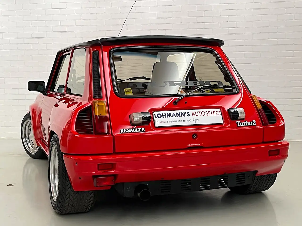 Renault R 5 Turbo 2 - Turbo 1 stoelen - 3-delige Elia velgen, foto 11
