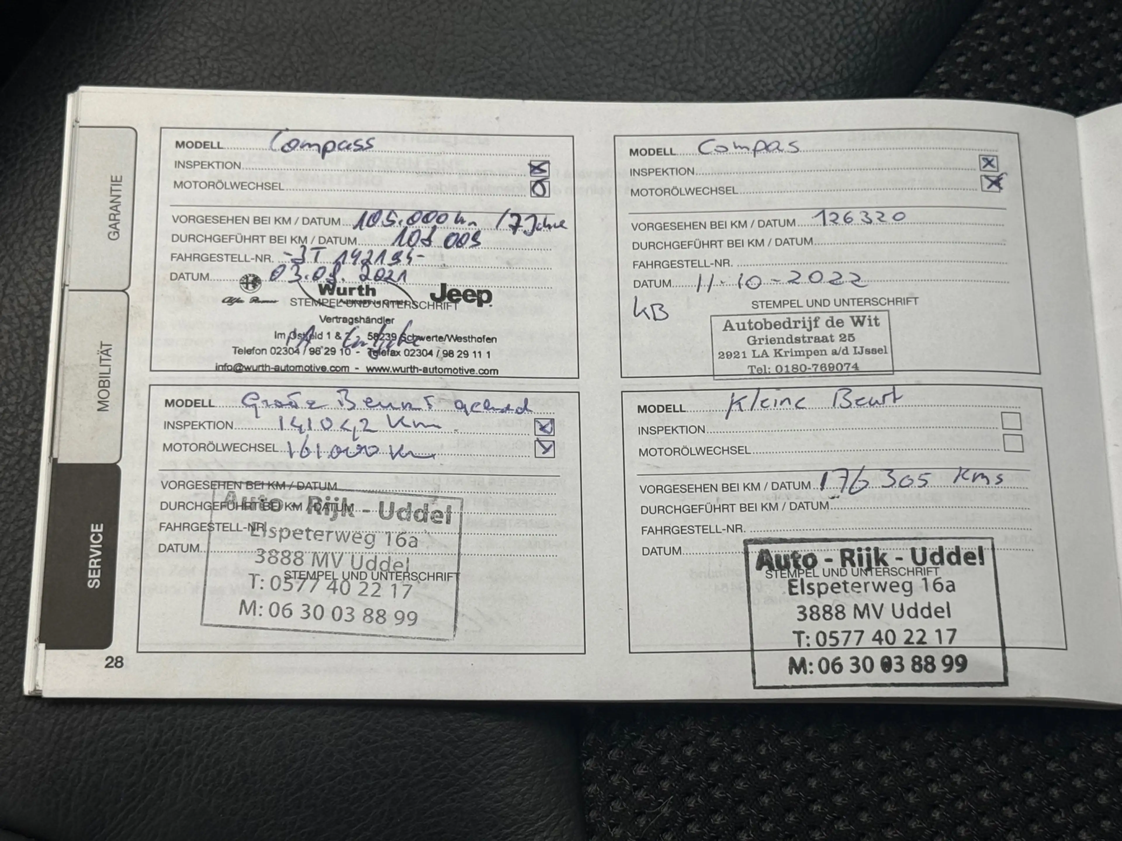 Jeep Compass 1.4 MultiAir Limited 4x4 INRUILKOOPJE — photo 17