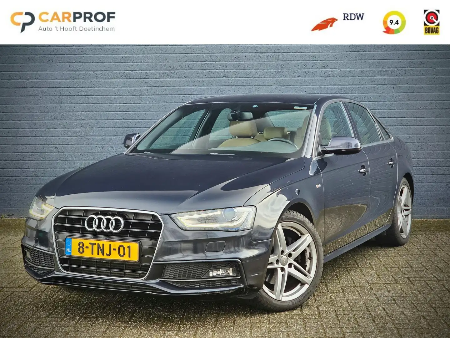 Audi A4 Limousine 1.8 TFSIe Limited S / LEDER / NAVI / Blau - 1