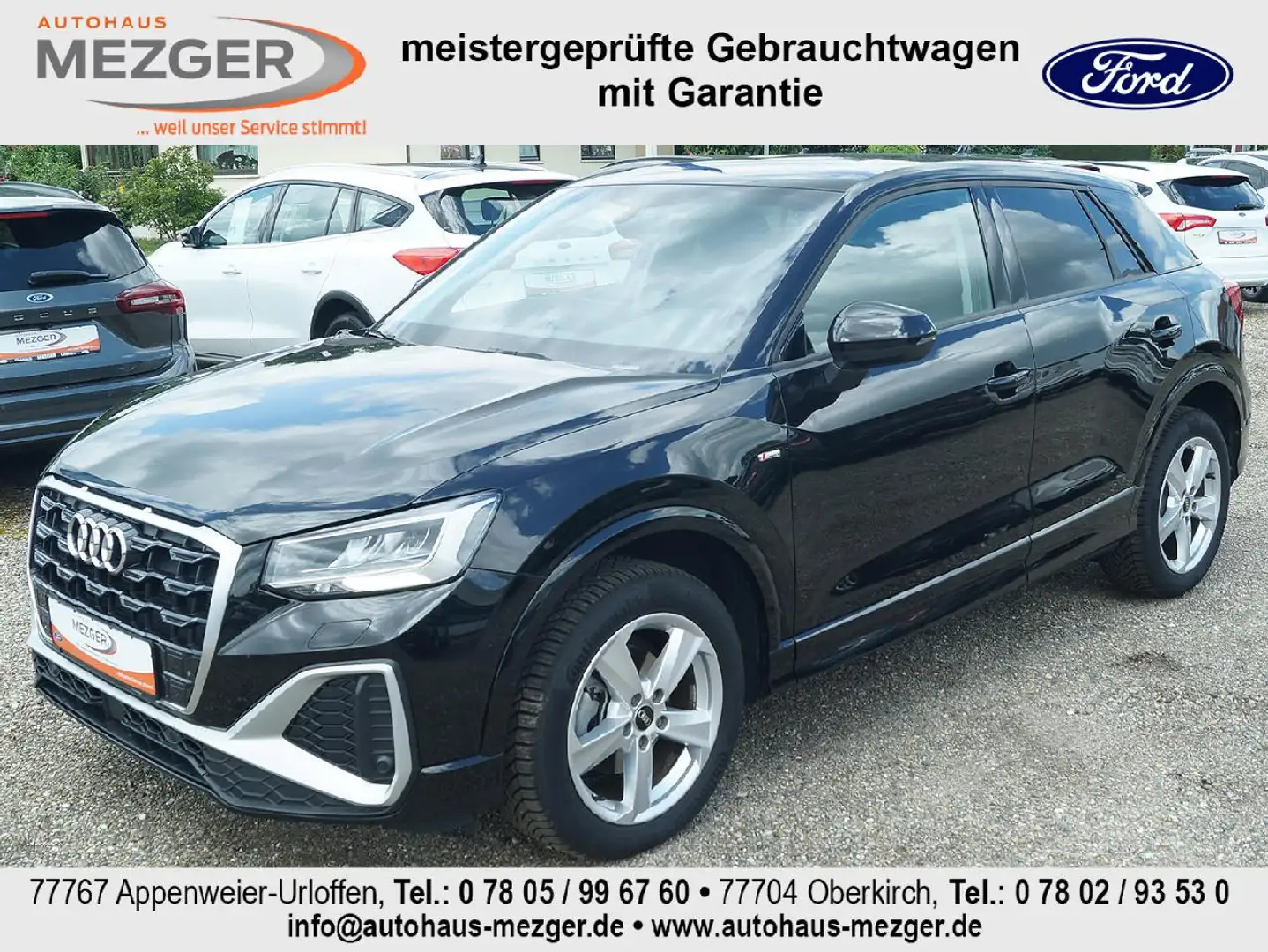 Audi Q2 35 TFSI S line Negro - 2