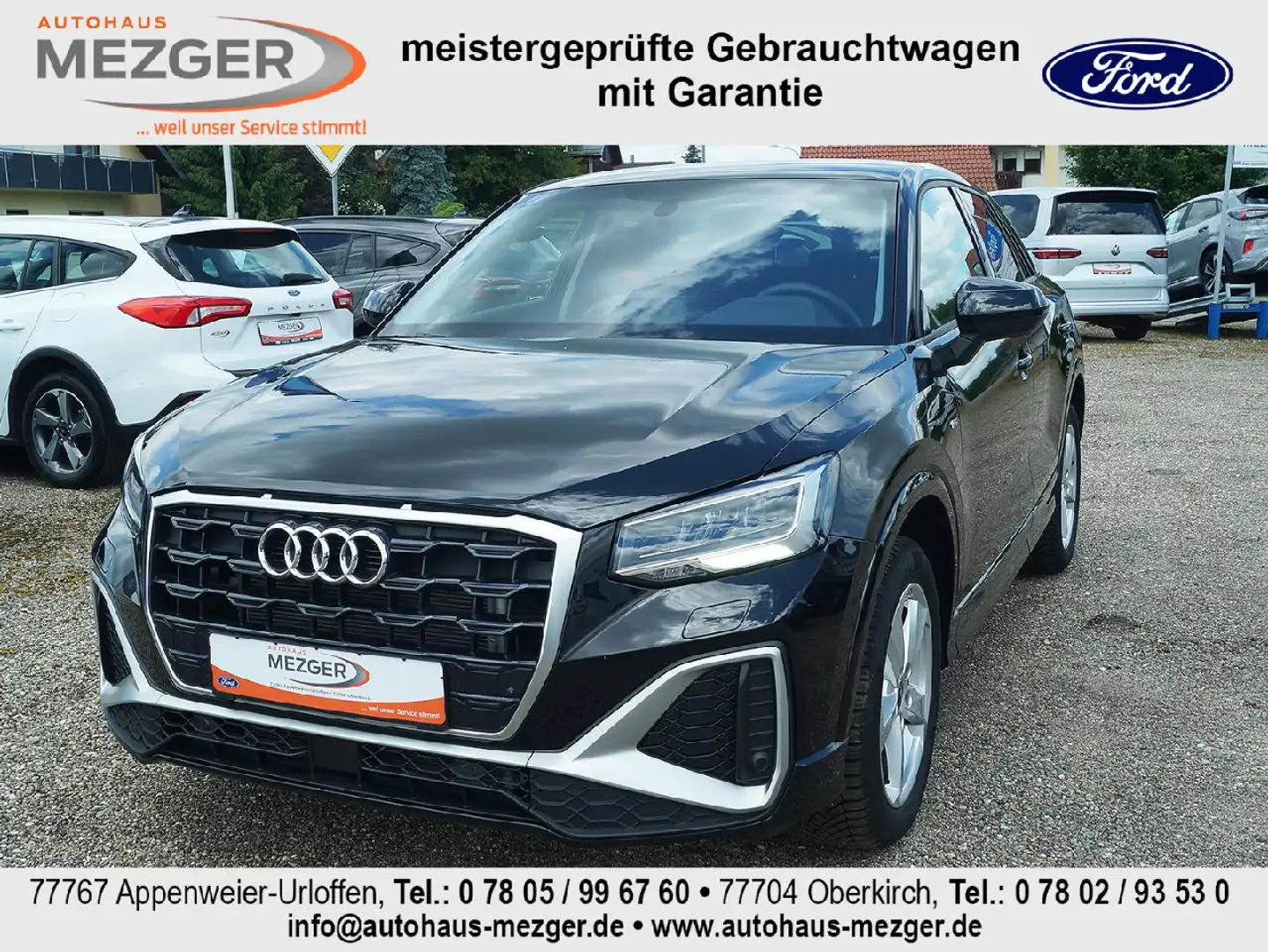 Audi Q2 35 TFSI S line Negro - 1