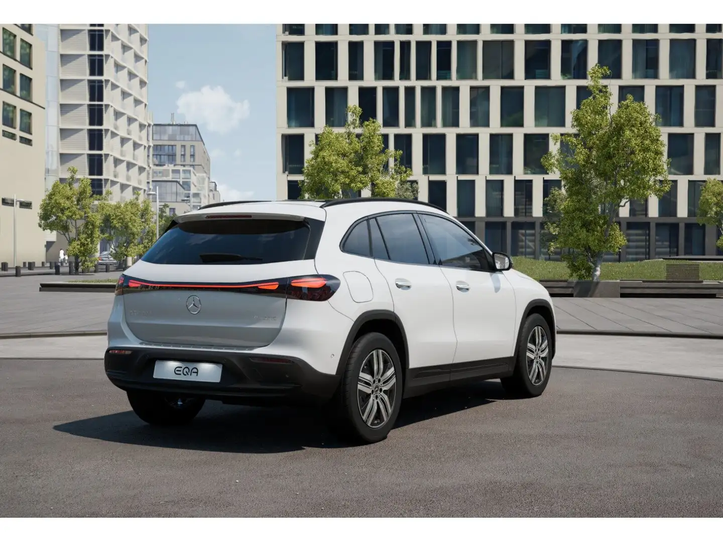 Mercedes-Benz EQA 300 4M ElectricArt/LED/360/Pano/Night/Totw Weiß - 2
