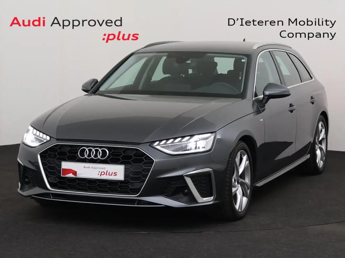 Audi A4 Avant S-Line 35 TFSI 150 PK S-tronic / Leder / Cruise Control / PDC / Apple Carplay Grijs - 1