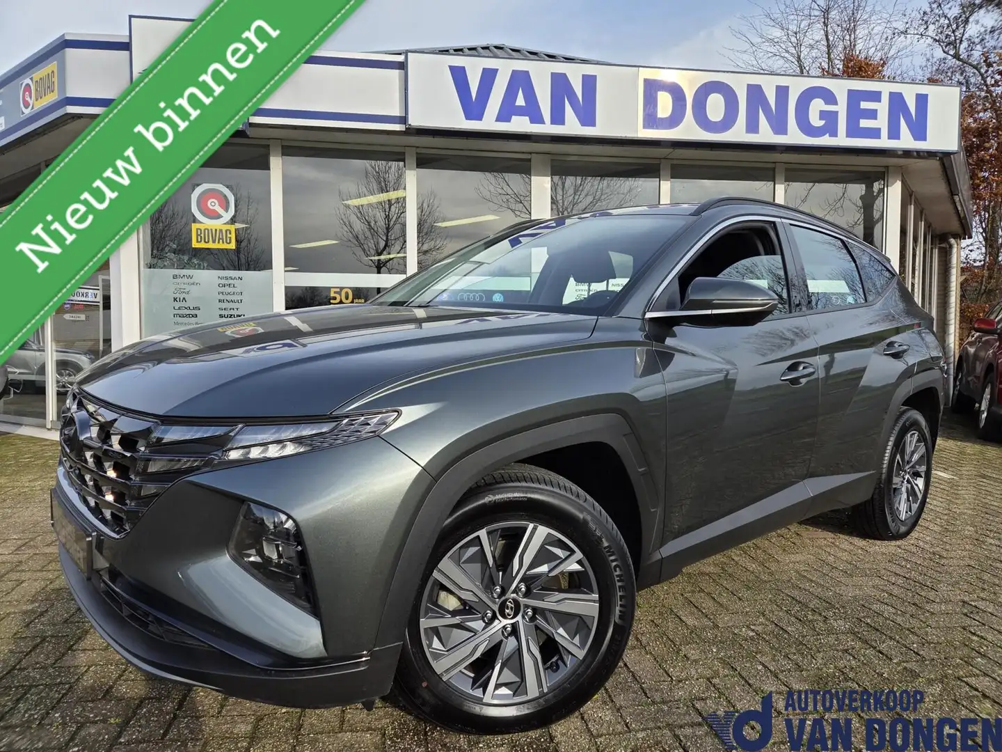 Hyundai TUCSON 1.6 T-GDI HEV Comfort Smart | Full Hybrid 230 PK | Gris - 1