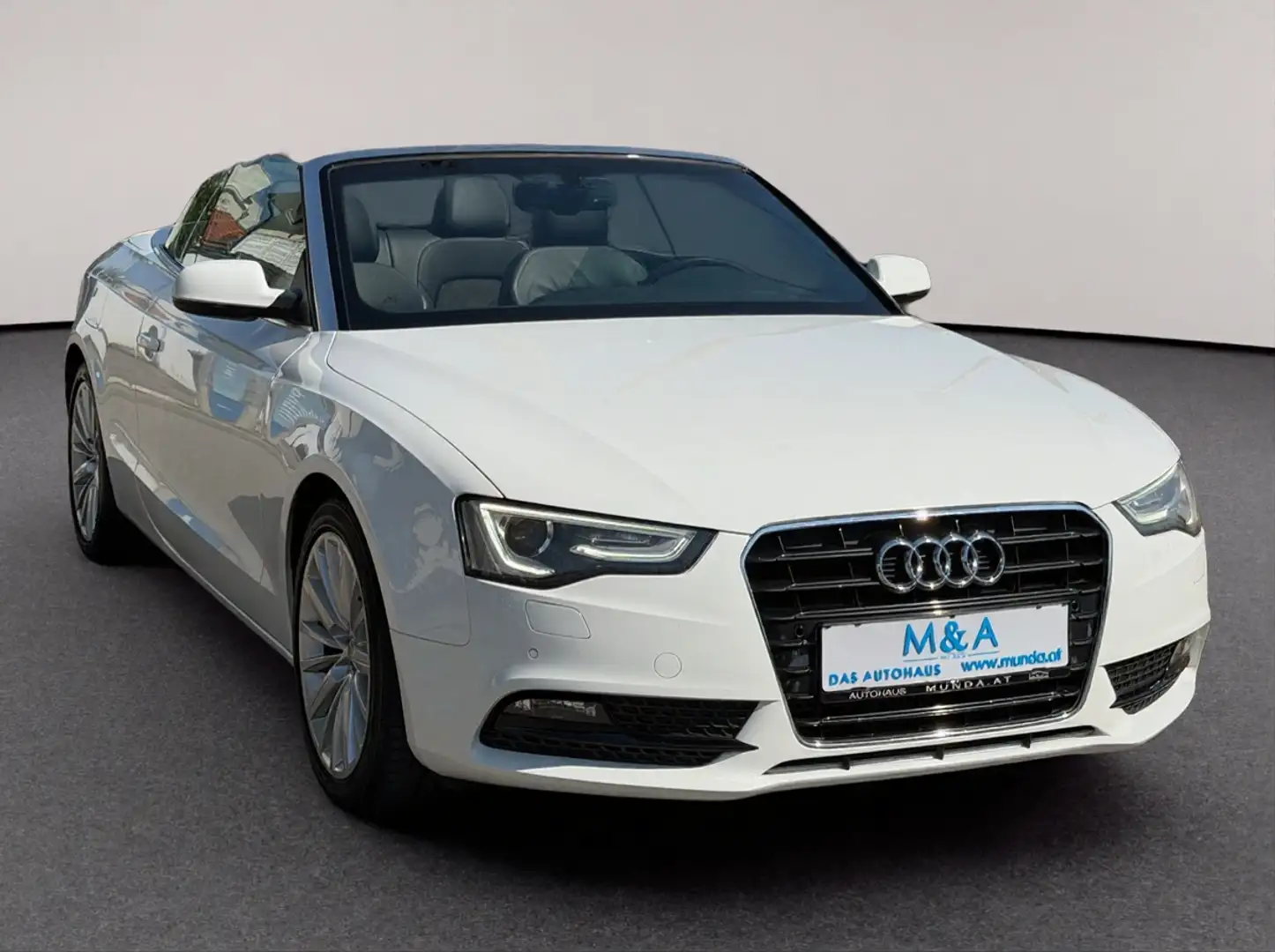 Audi A5 2.0 TDI/Cabrio/Garantie Weiß - 2