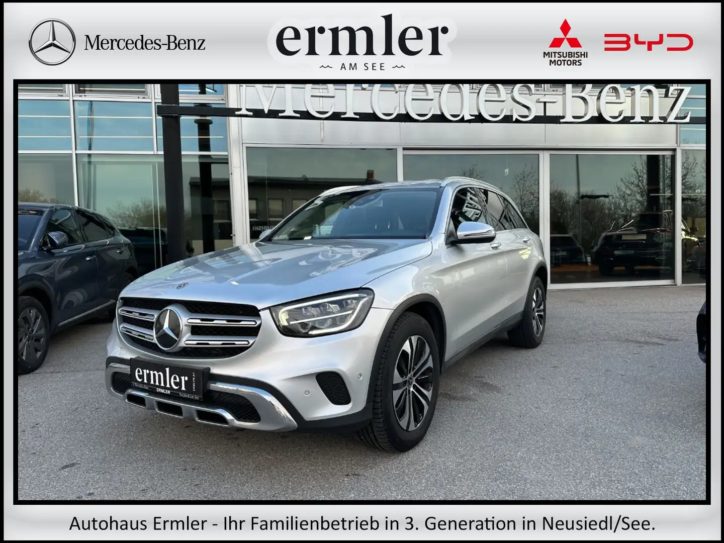Mercedes-Benz GLC 300 d 4MATIC Silber - 1