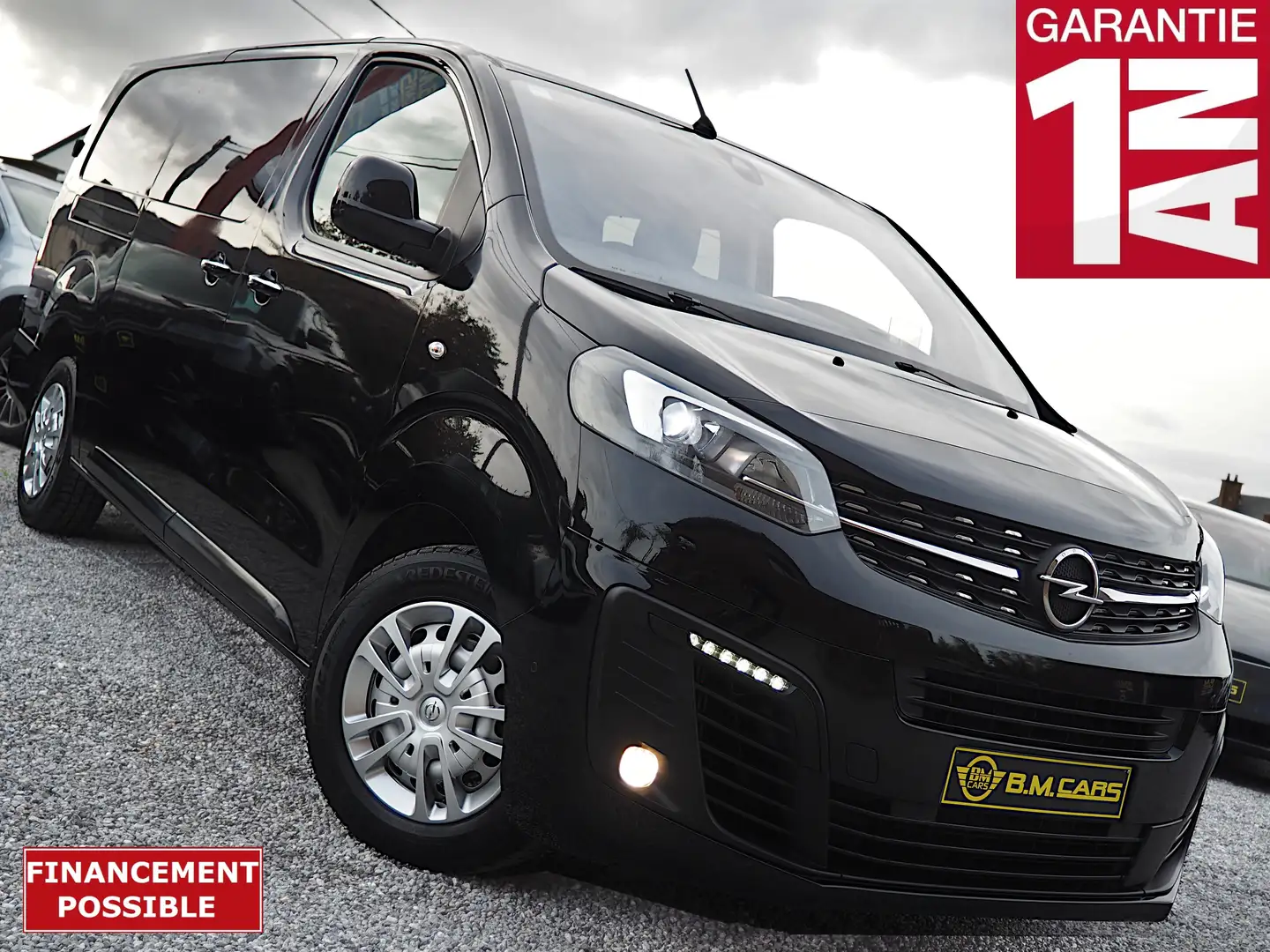 Opel Vivaro 2.0 TD 150CV ✅L3-H1✅5 SIEGES-GPS-CAM-2PLC-EU6 Noir - 1