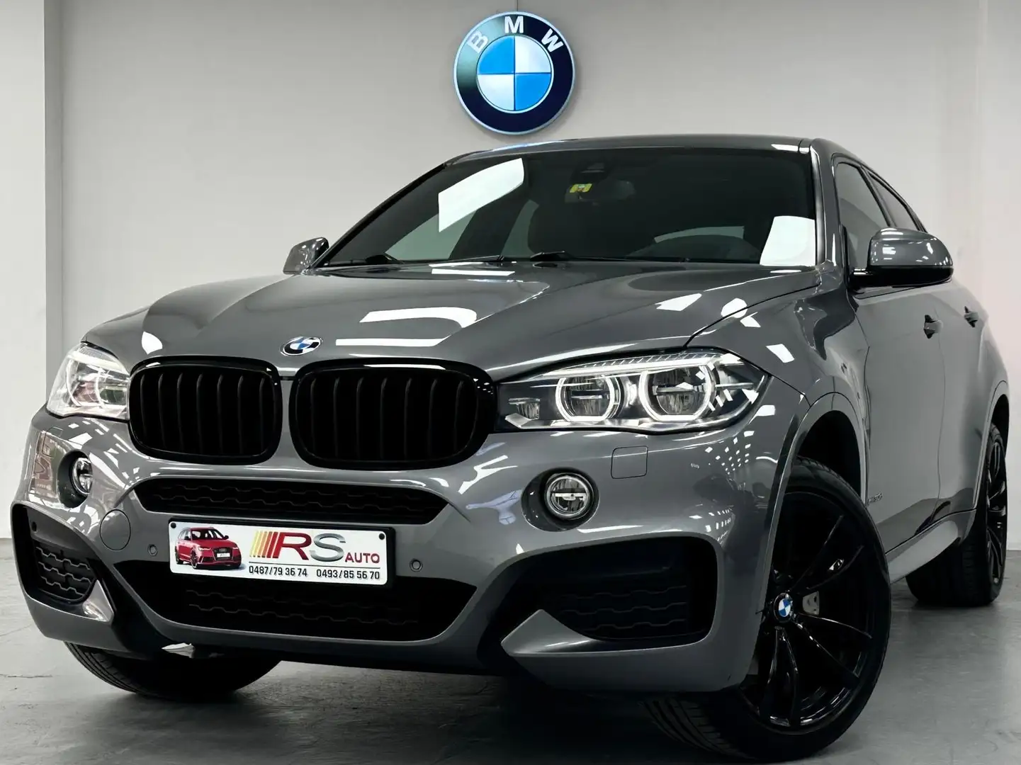 BMW X6 3.0dAS xDrive PACK M-GARANTIE 12 MOIS-PARFAIT ETAT Gris - 1