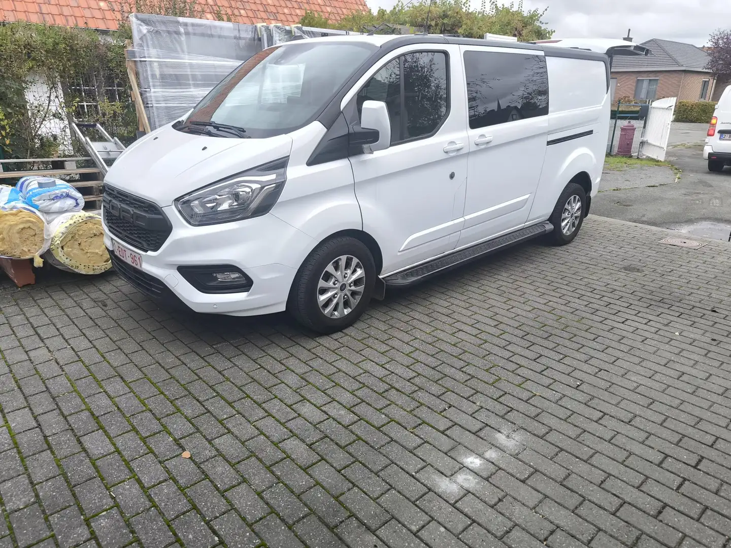 Ford Transit Custom Blanc - 2