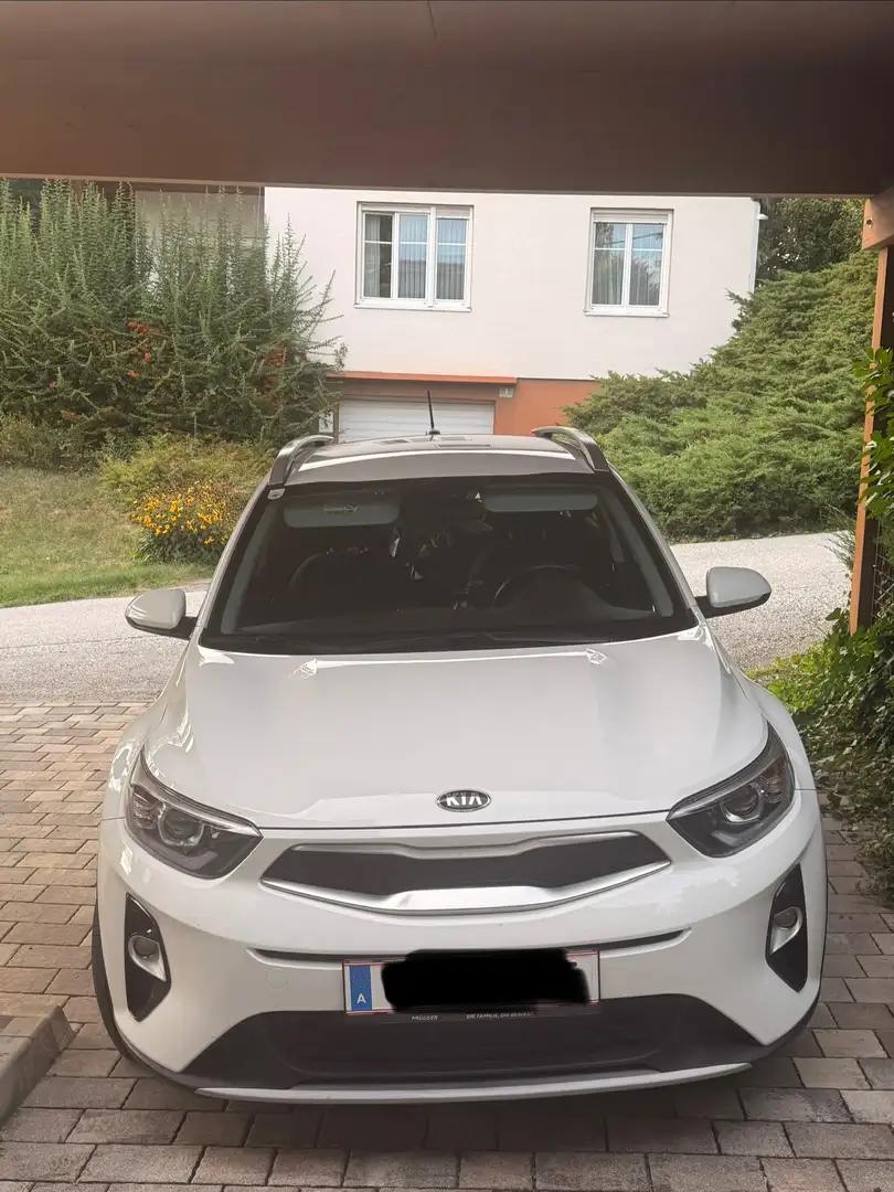 Kia Stonic Stonic 1,0 TGDI GPF ISG Silber DCT Aut. Silber Weiß - 1