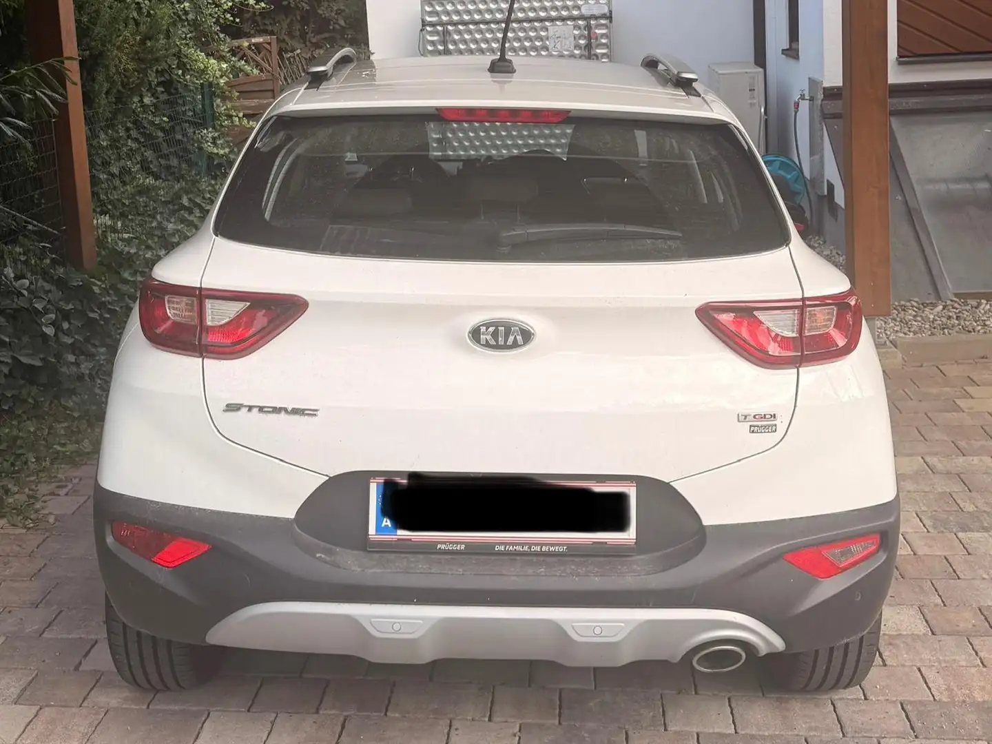 Kia Stonic Stonic 1,0 TGDI GPF ISG Silber DCT Aut. Silber Weiß - 2
