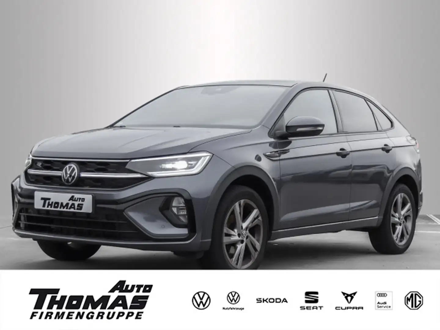 Volkswagen Taigo R-Line 1.0 TSI DSG AHK+PANO+IQ-DRIVE+LED Grau - 1