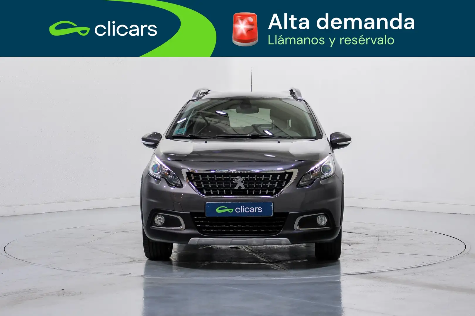 Peugeot 2008 1.2 PureTech S&S Allure EAT6 110 Gris - 2