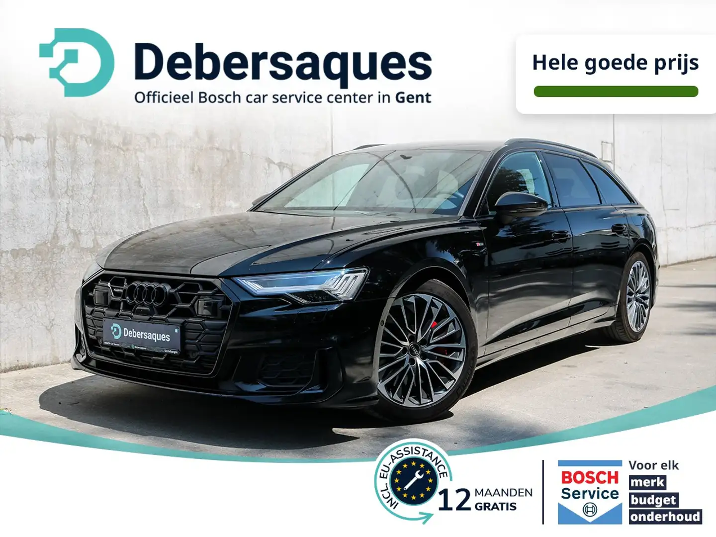 Audi A6 Avant 55 TFSIe Competition Quattro Model 24 LEDER Noir - 1